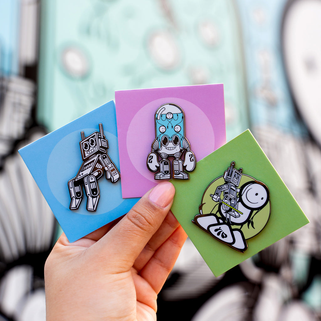 The London Police ROBOT  Pin