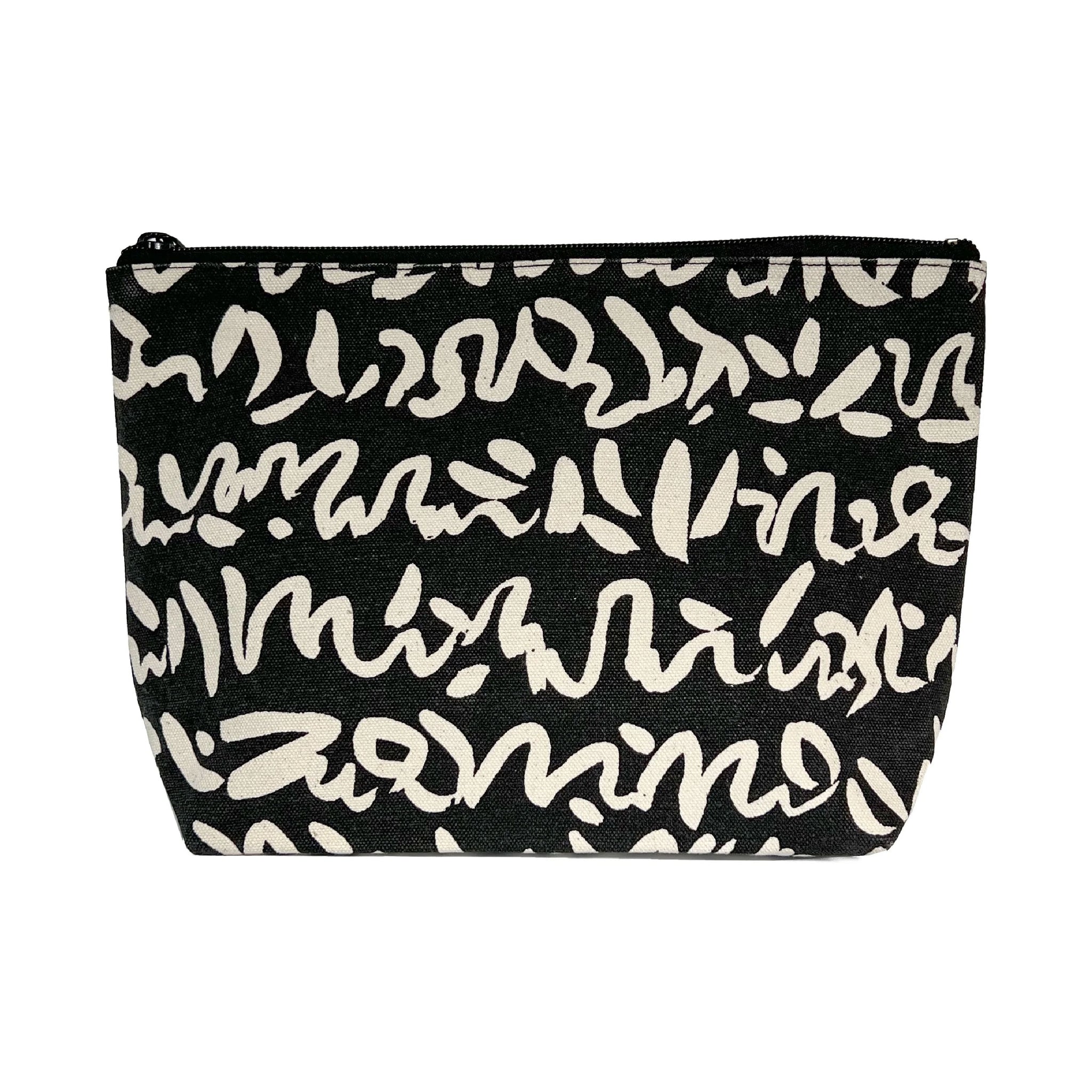 Travel Pouch Large - Story Black