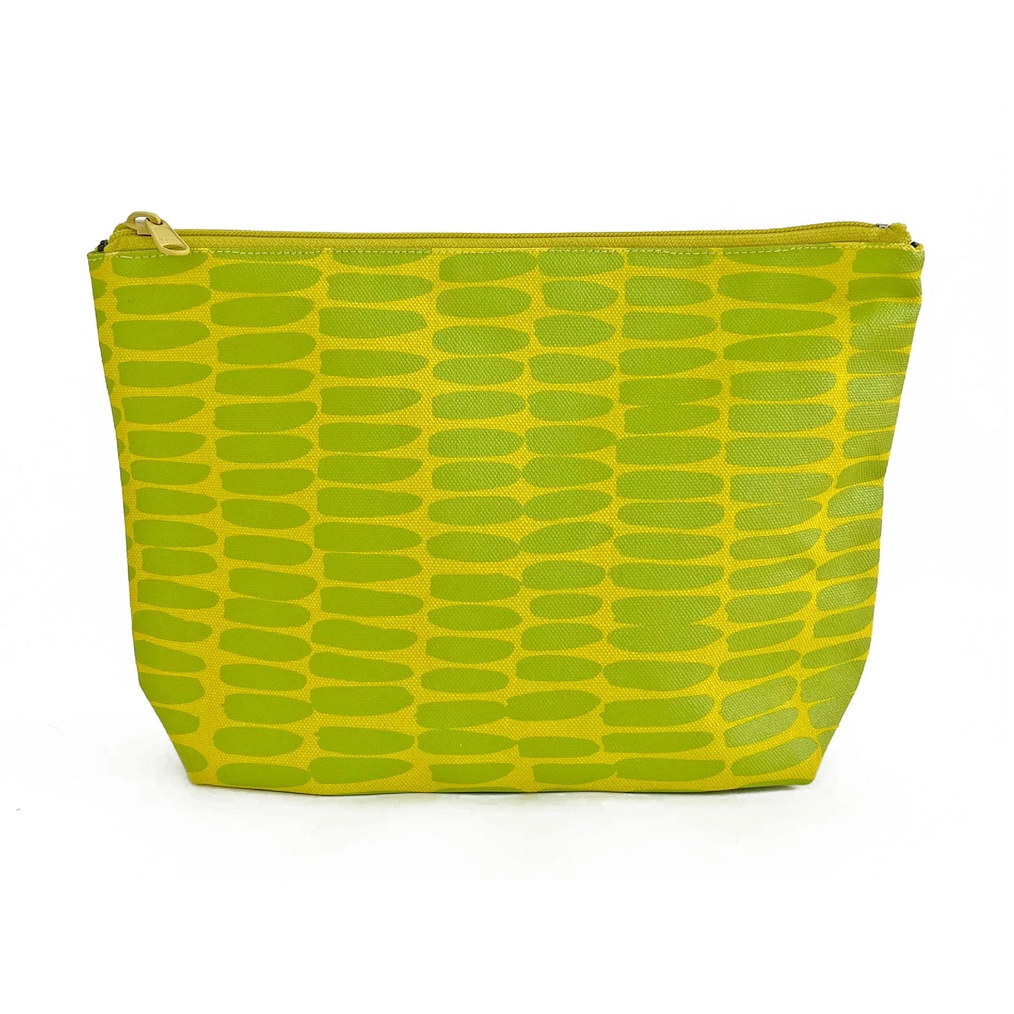 Travel Pouch Large - Wall Citron & Green