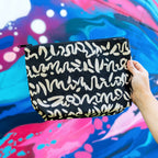 Travel Pouch Large - Story Black