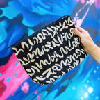 Travel Pouch Large - Story Black