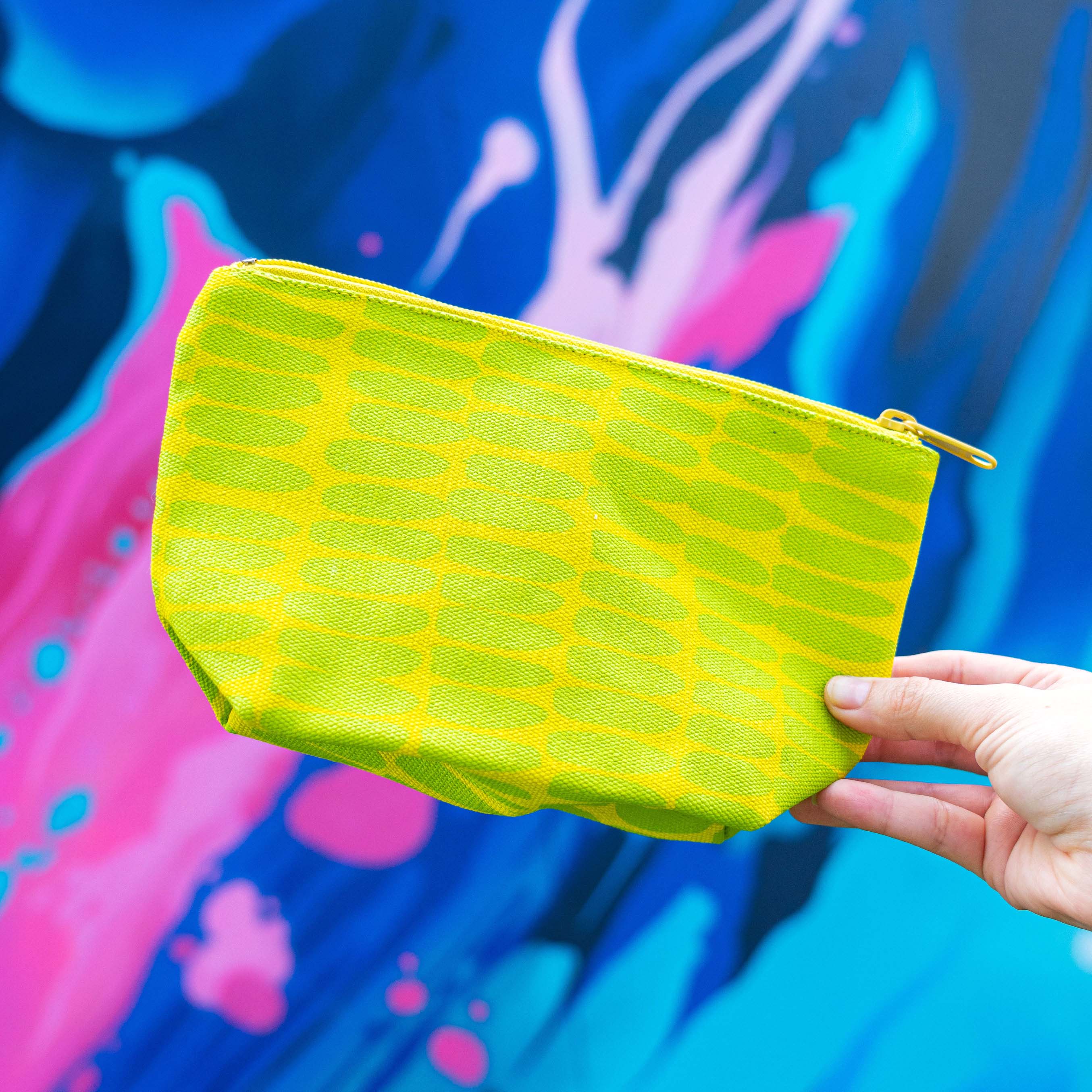 Travel Pouch Small - Wall Citron & Green Secondary image