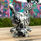 20th Anniversary Monochromic Dunny 8" Art Figure by Tristan Eaton