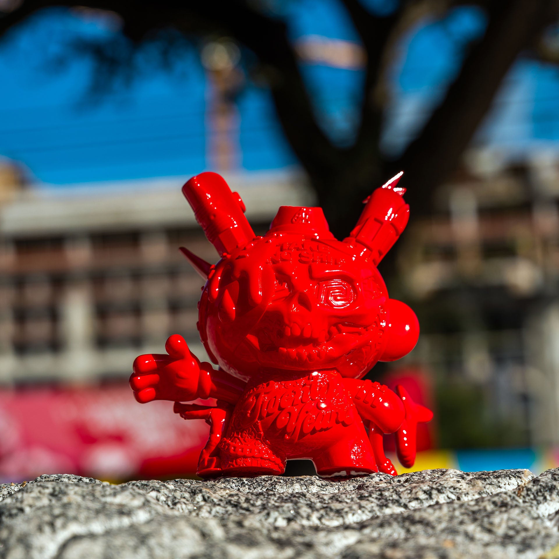 Still Life 8" Dunny by Tristan Eaton Ketchup Edition
