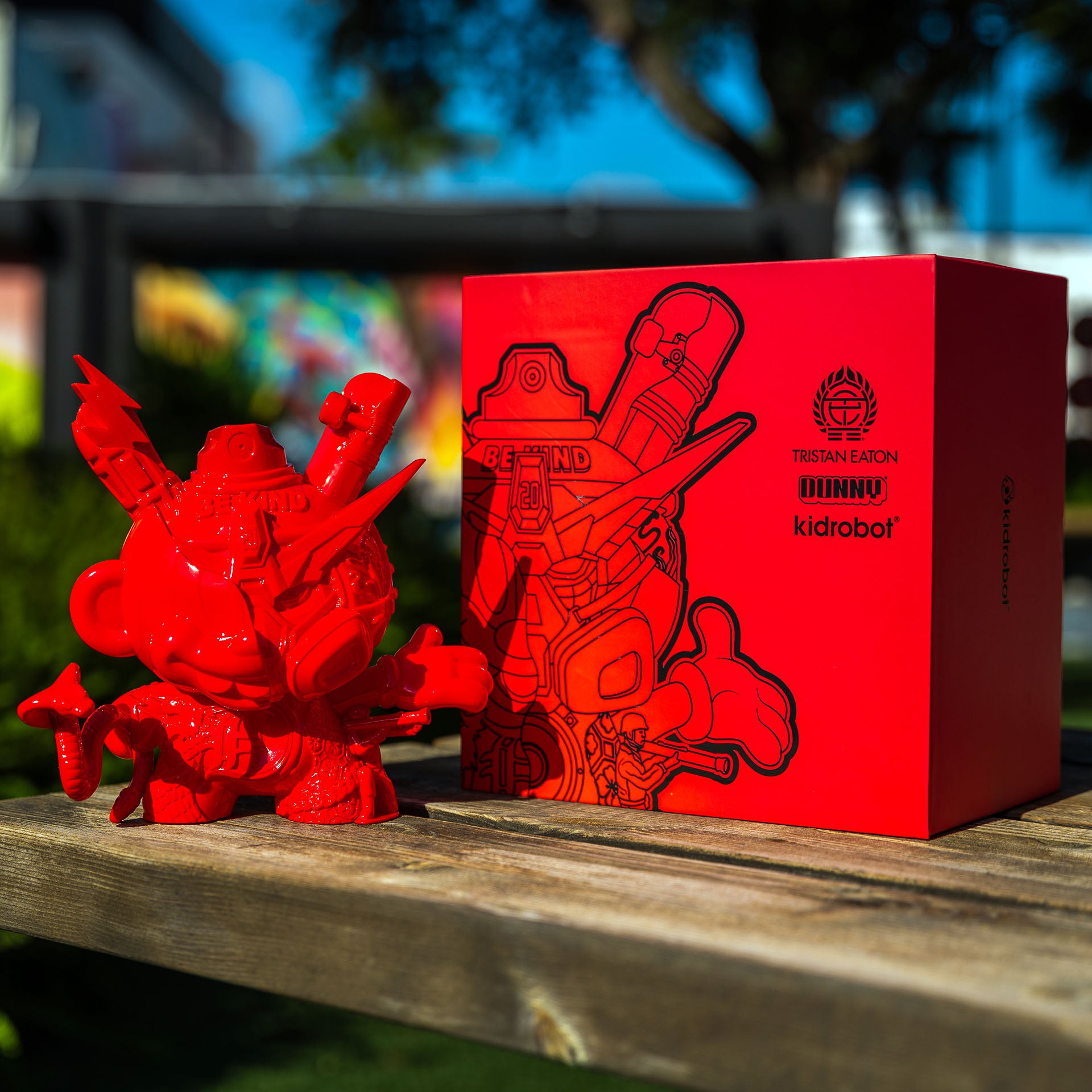 Still Life 8" Dunny by Tristan Eaton Ketchup Edition
