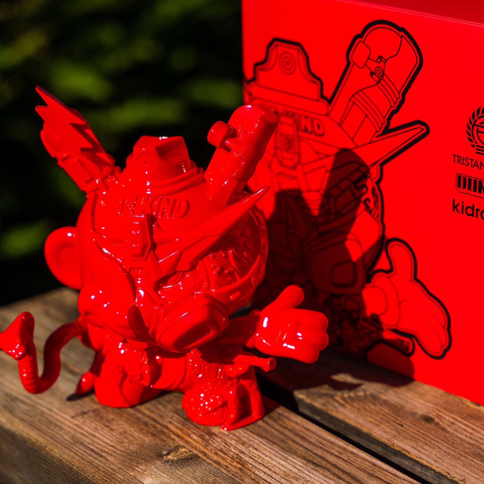 Still Life 8" Dunny by Tristan Eaton Ketchup Edition