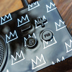 Tykho 3 Radio & Speaker - Lexon x Jean-Michel Basquiat - Crown Black