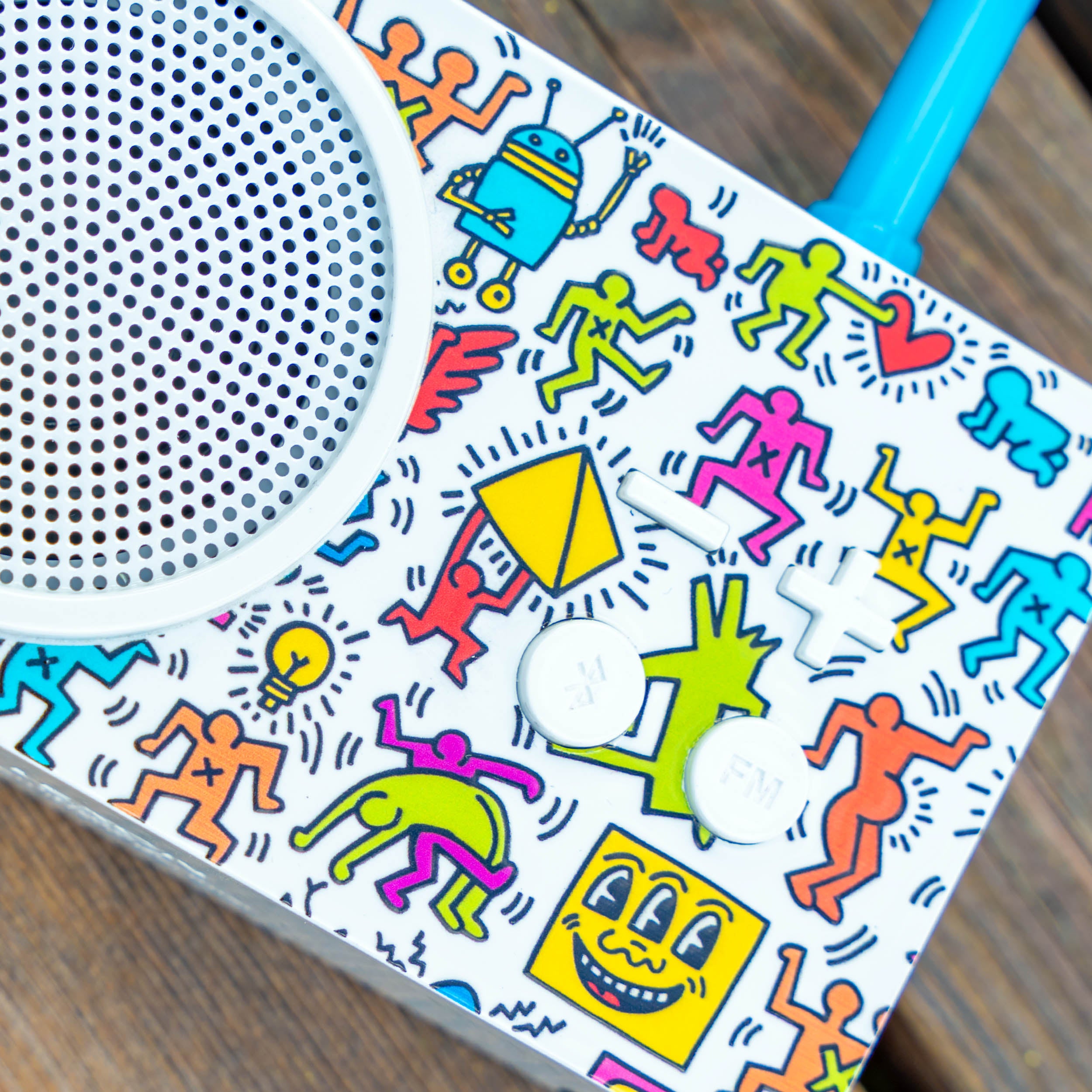 Tykho 3 - Lexon X Keith Haring - HAPPY WHITE