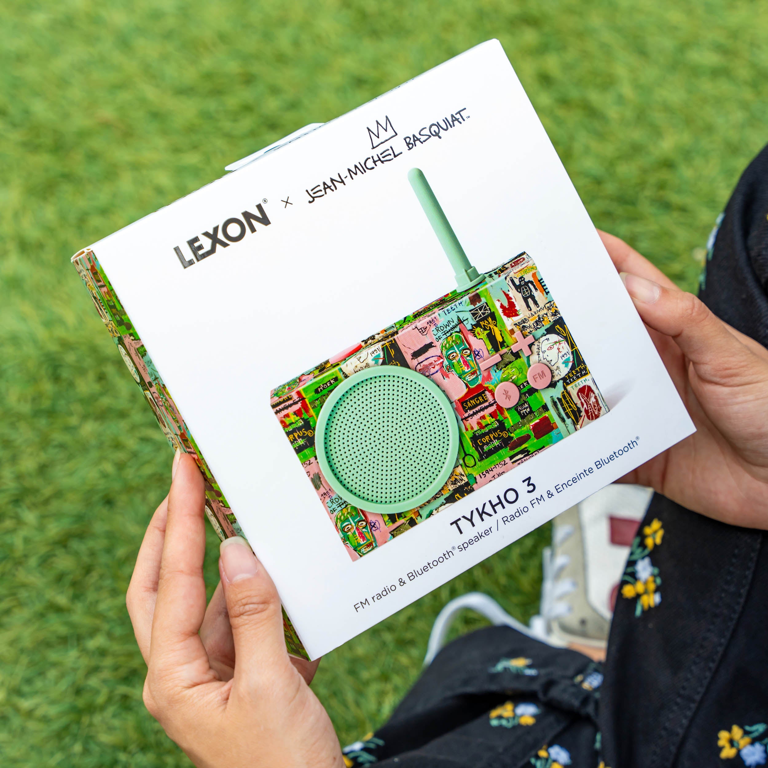 Tykho 3 Radio & Speaker - Lexon x Jean-Michel Basquiat In Italian
