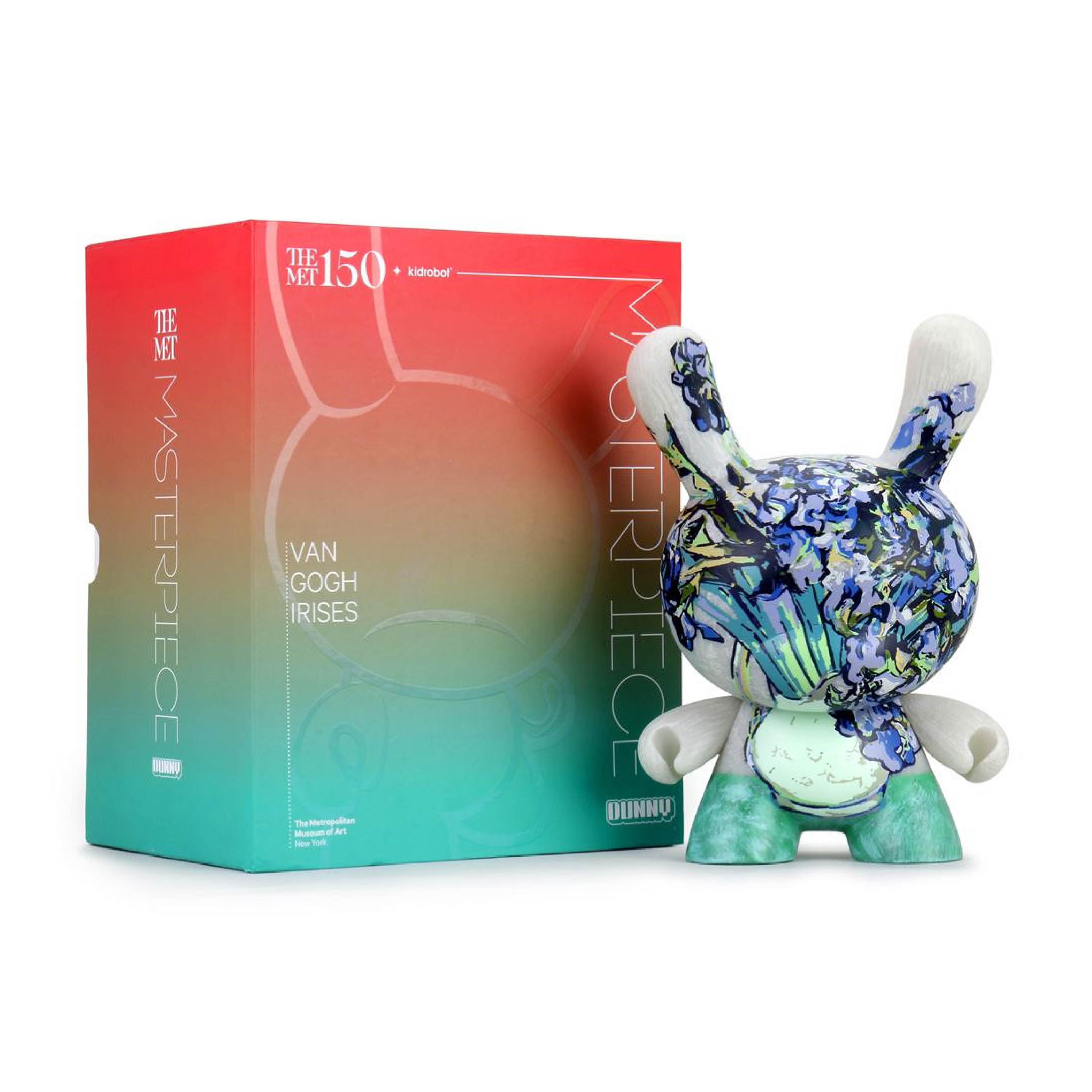 Kidrobot x The Met 8" Masterpiece Dunny - Van Gogh Irises