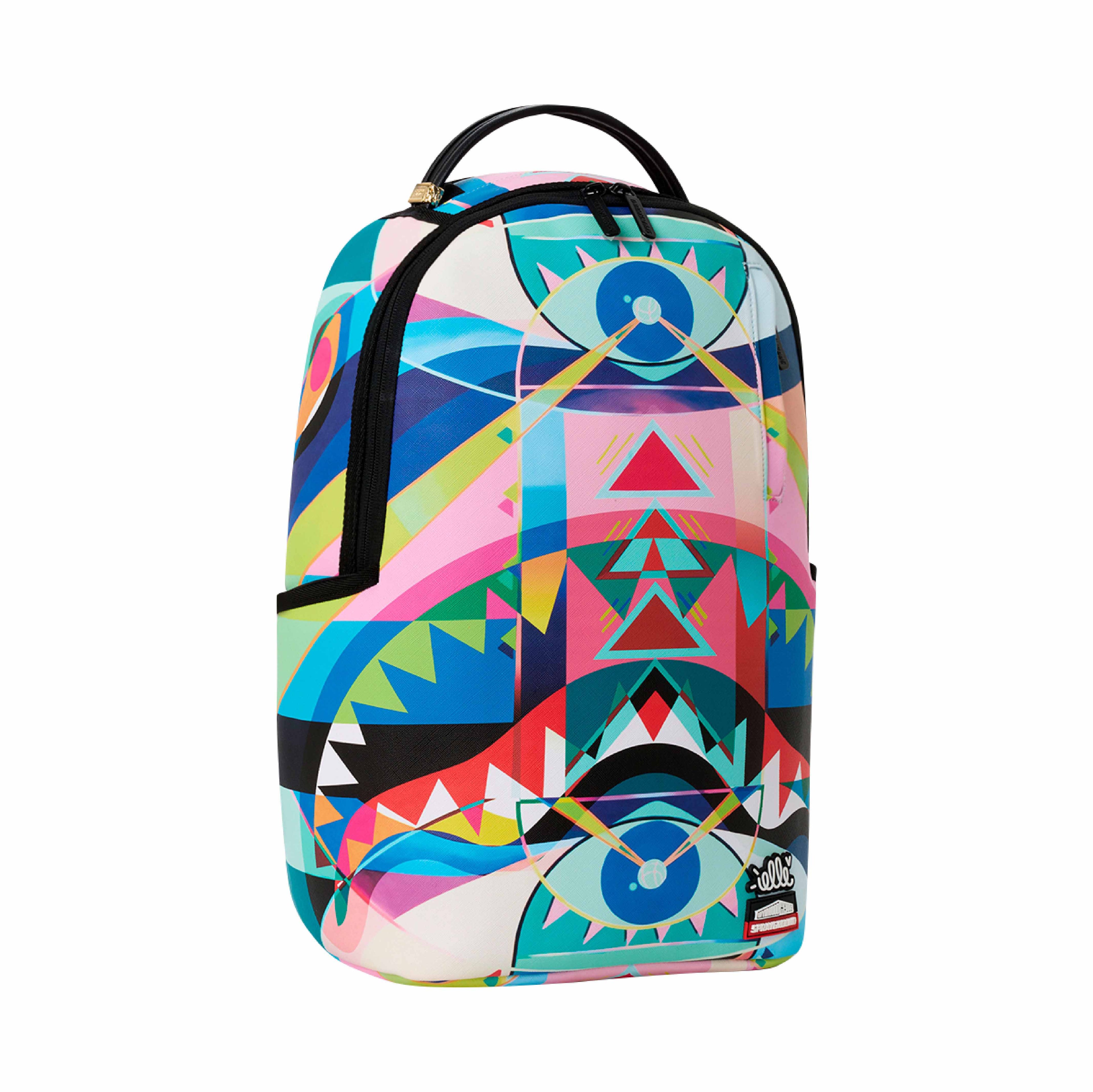 Elle Street Art B BALL COURT Sprayground Backpack