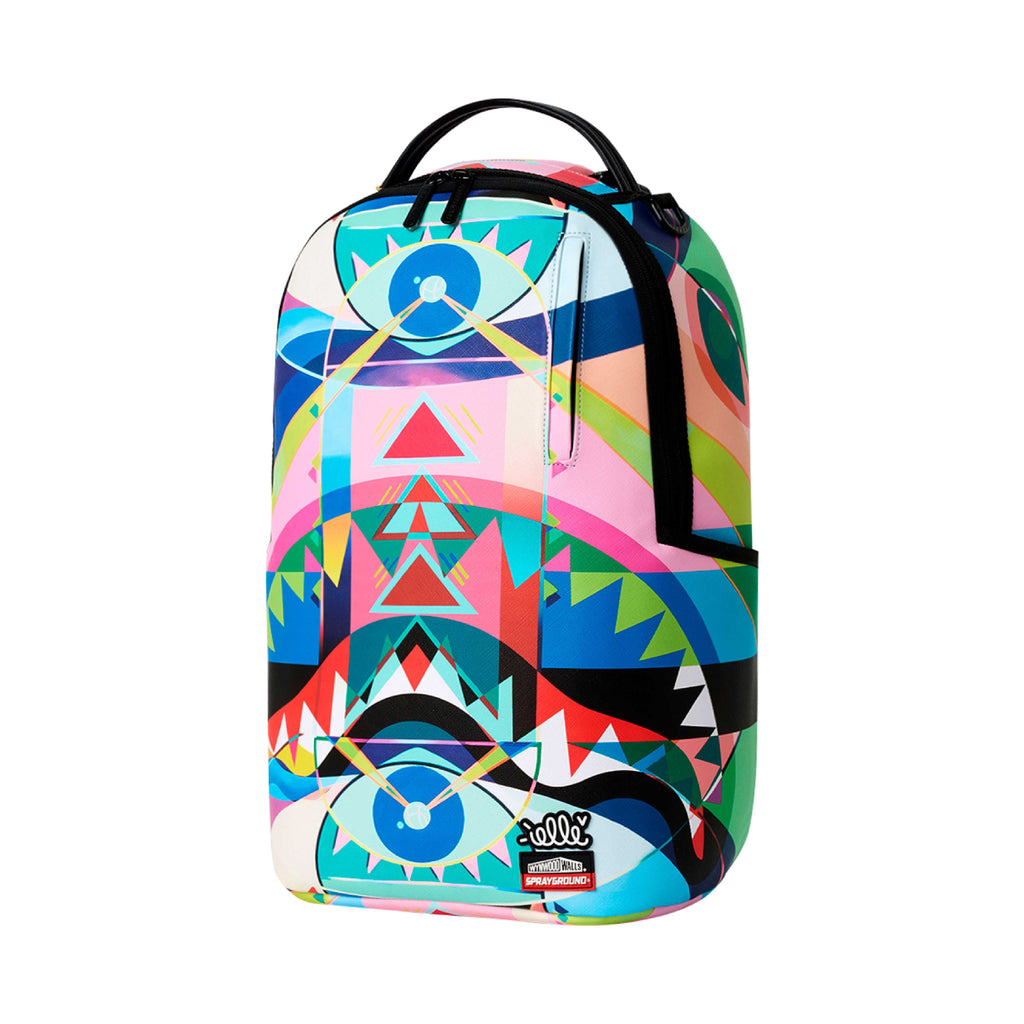 Elle Street Art B BALL COURT Sprayground Backpack