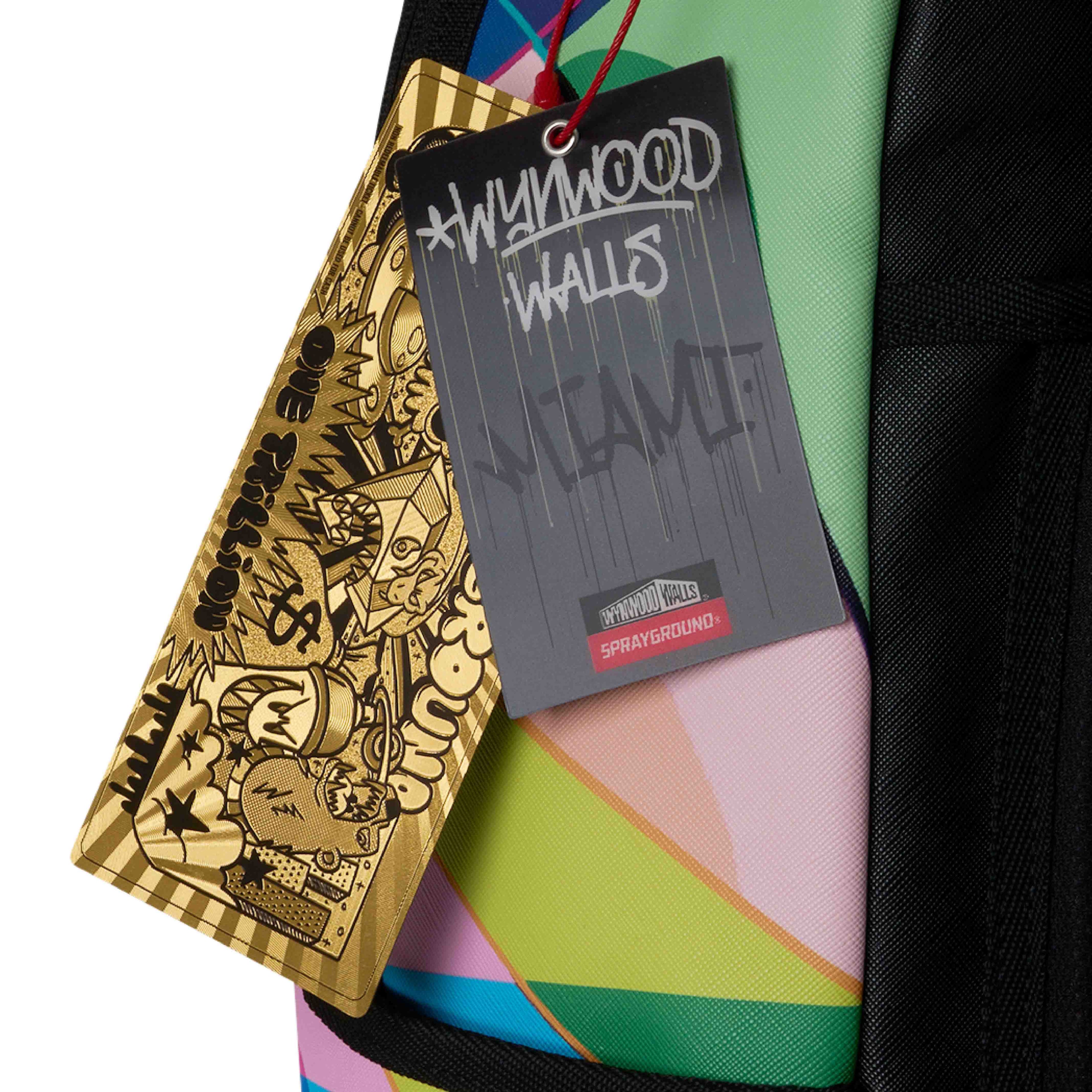 Elle Street Art B BALL COURT Sprayground Backpack