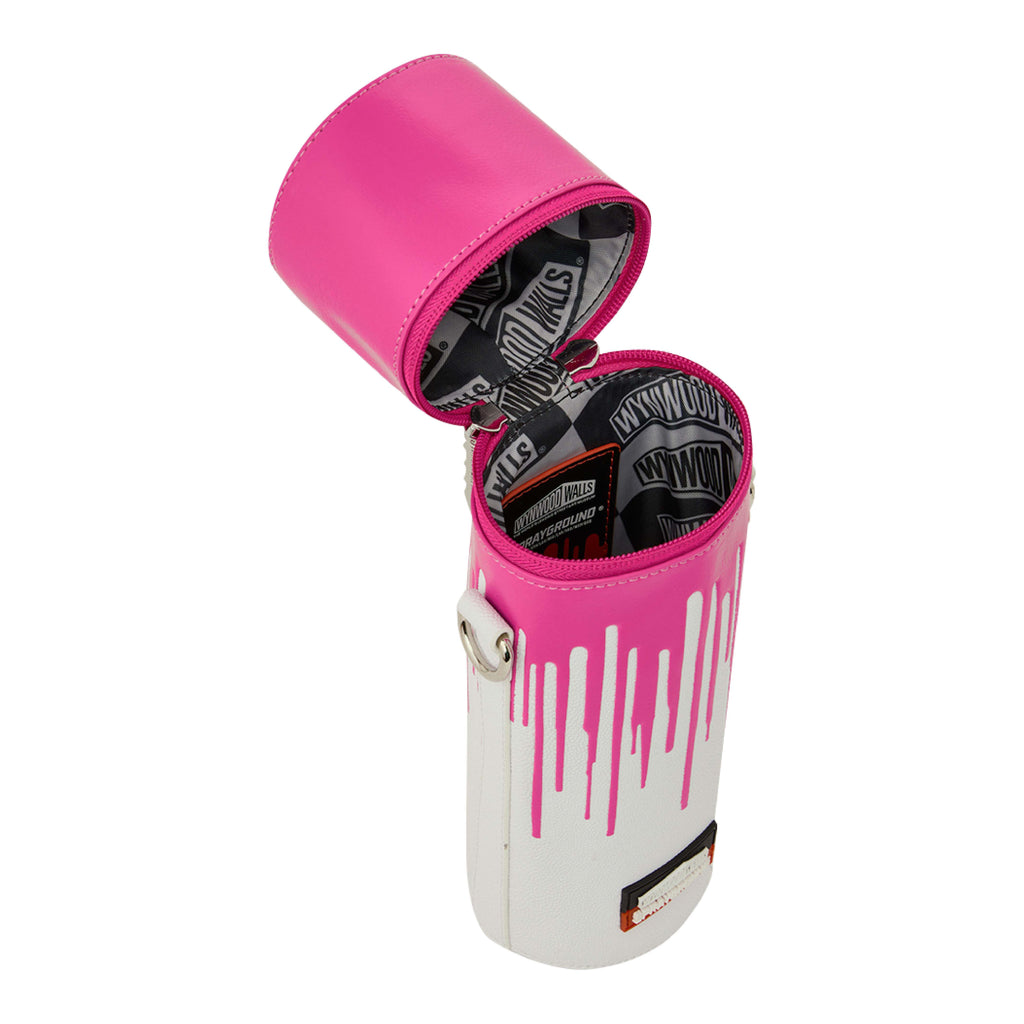 Wynwood Walls SPRAY PAINT Pink & White Sprayground Can Holder