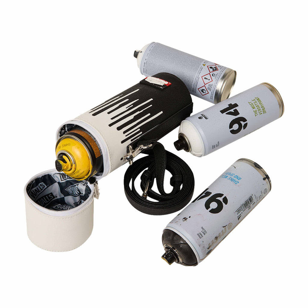 Wynwood Walls SPRAY PAINT White & Black Sprayground Can Holder