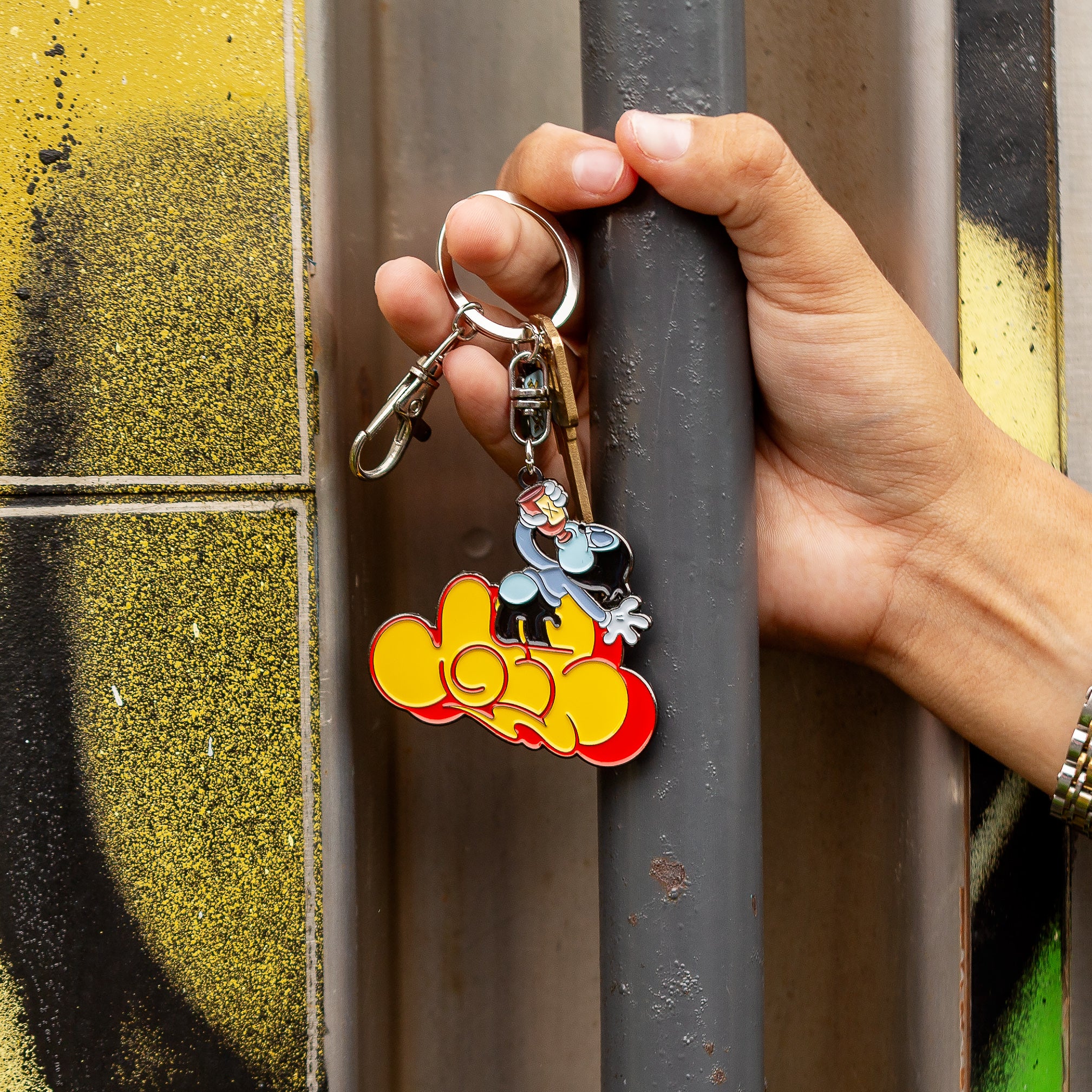 GIZ Drinking the Pain Away Keychain Secondary image