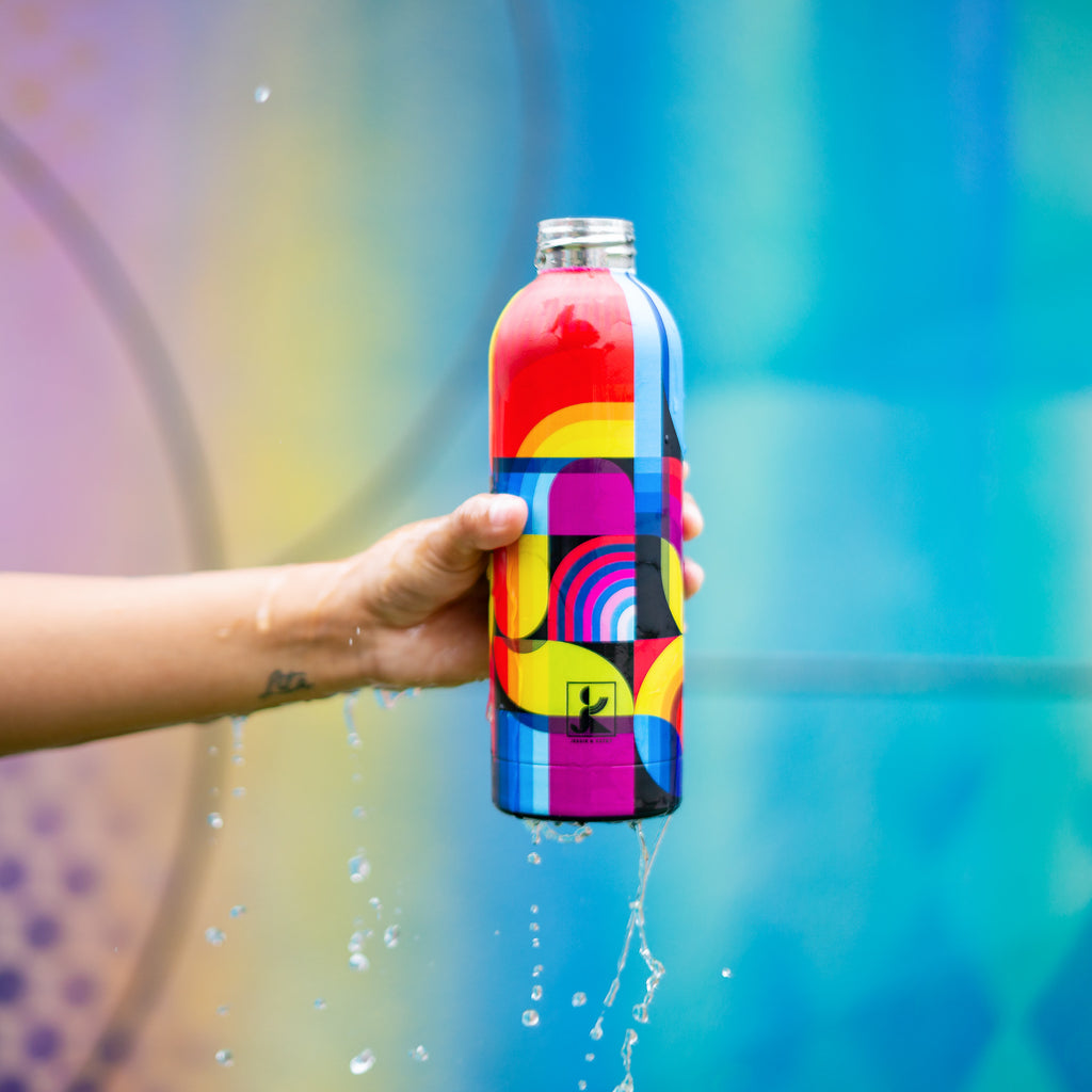 Jessie & Katey PARALLEL DROP Water Bottle 500mL