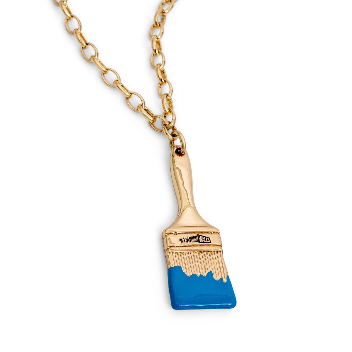 Wynwood Walls PAINTBRUSH Turquoise Necklace