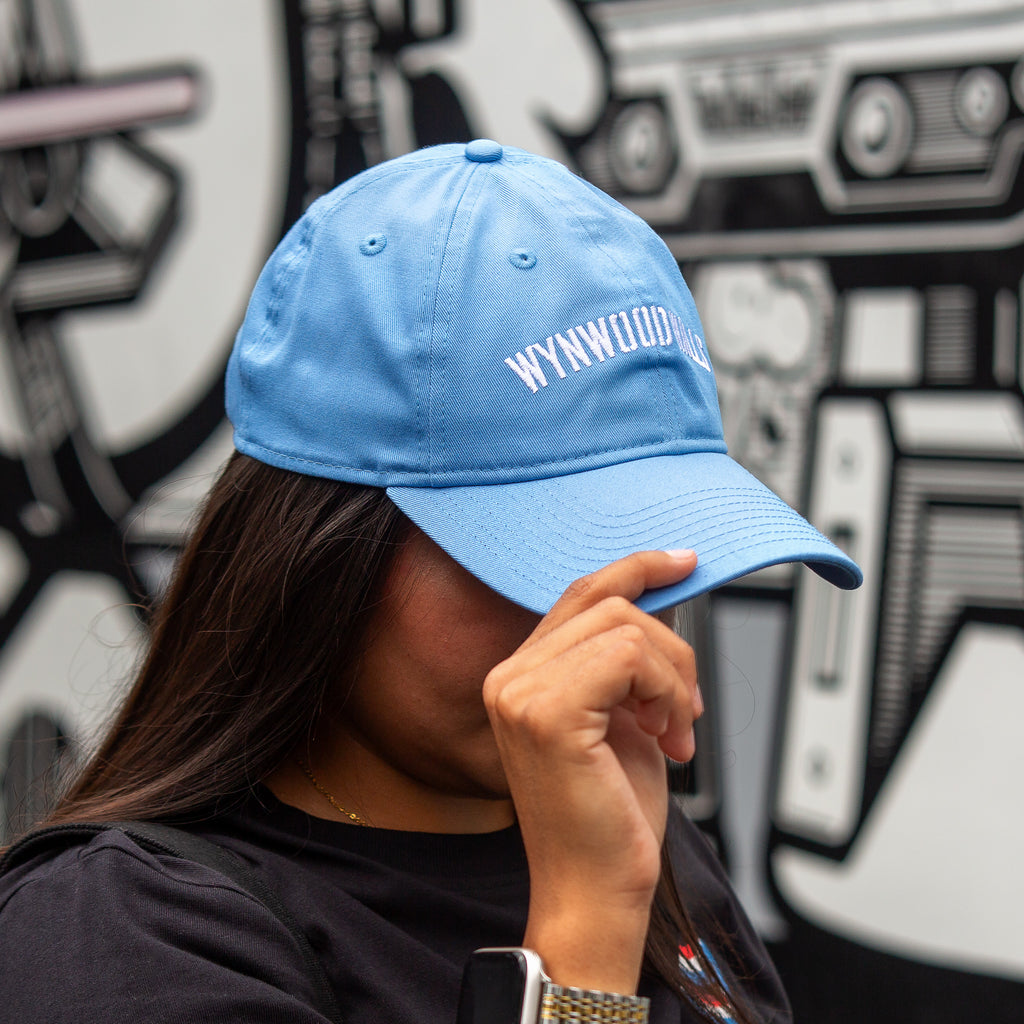 Wynwood Walls x New Era 9TWENTY Cap Sky Blue