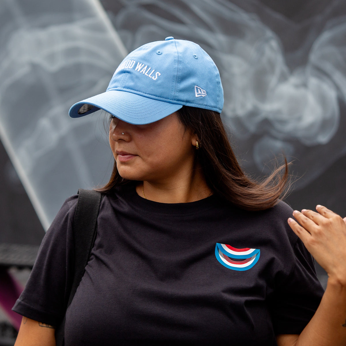 Wynwood Walls x New Era 9TWENTY Cap Sky Blue