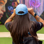 Wynwood Walls x New Era 9TWENTY Cap Sky Blue