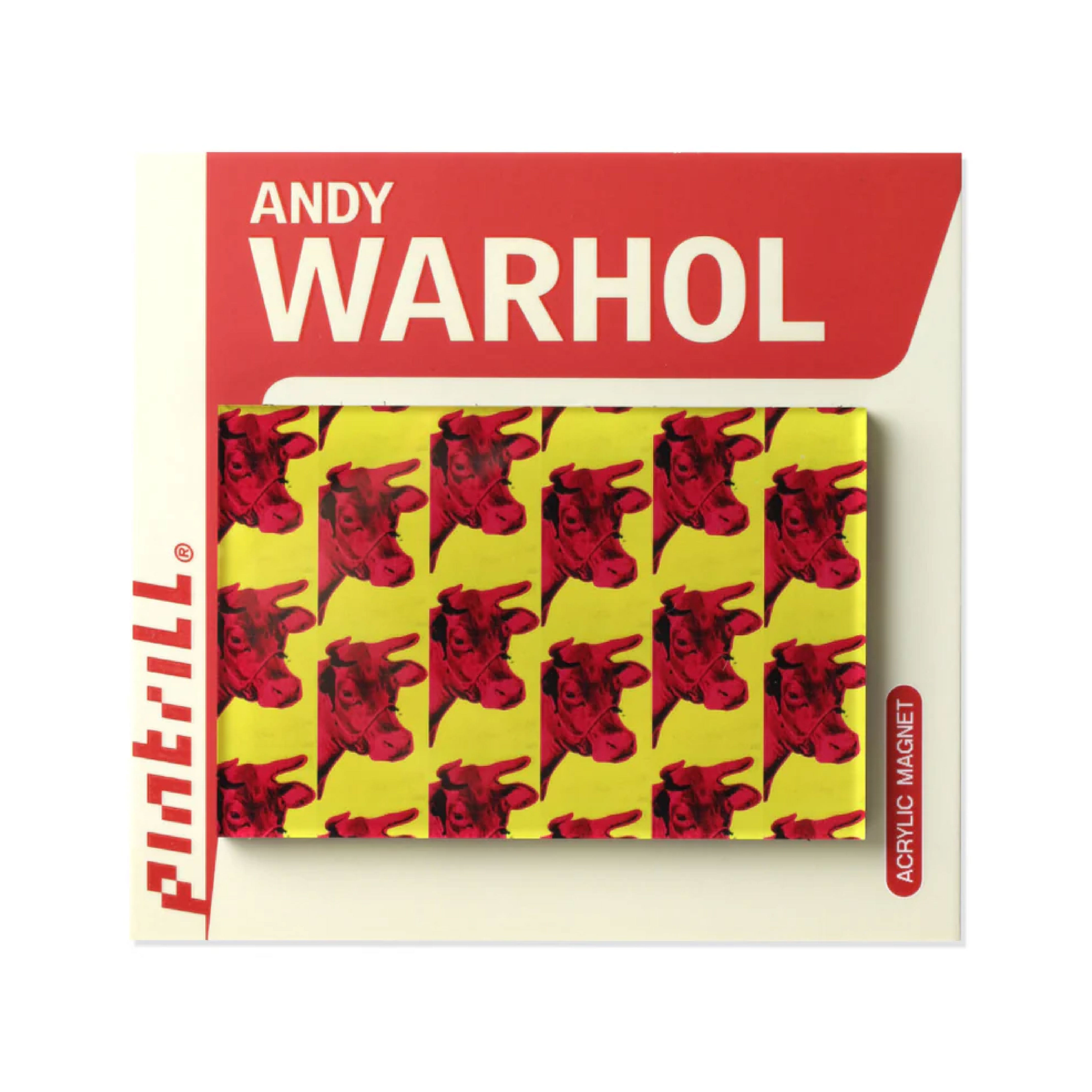 Warhol Cows Print Acrylic Magnet Secondary image