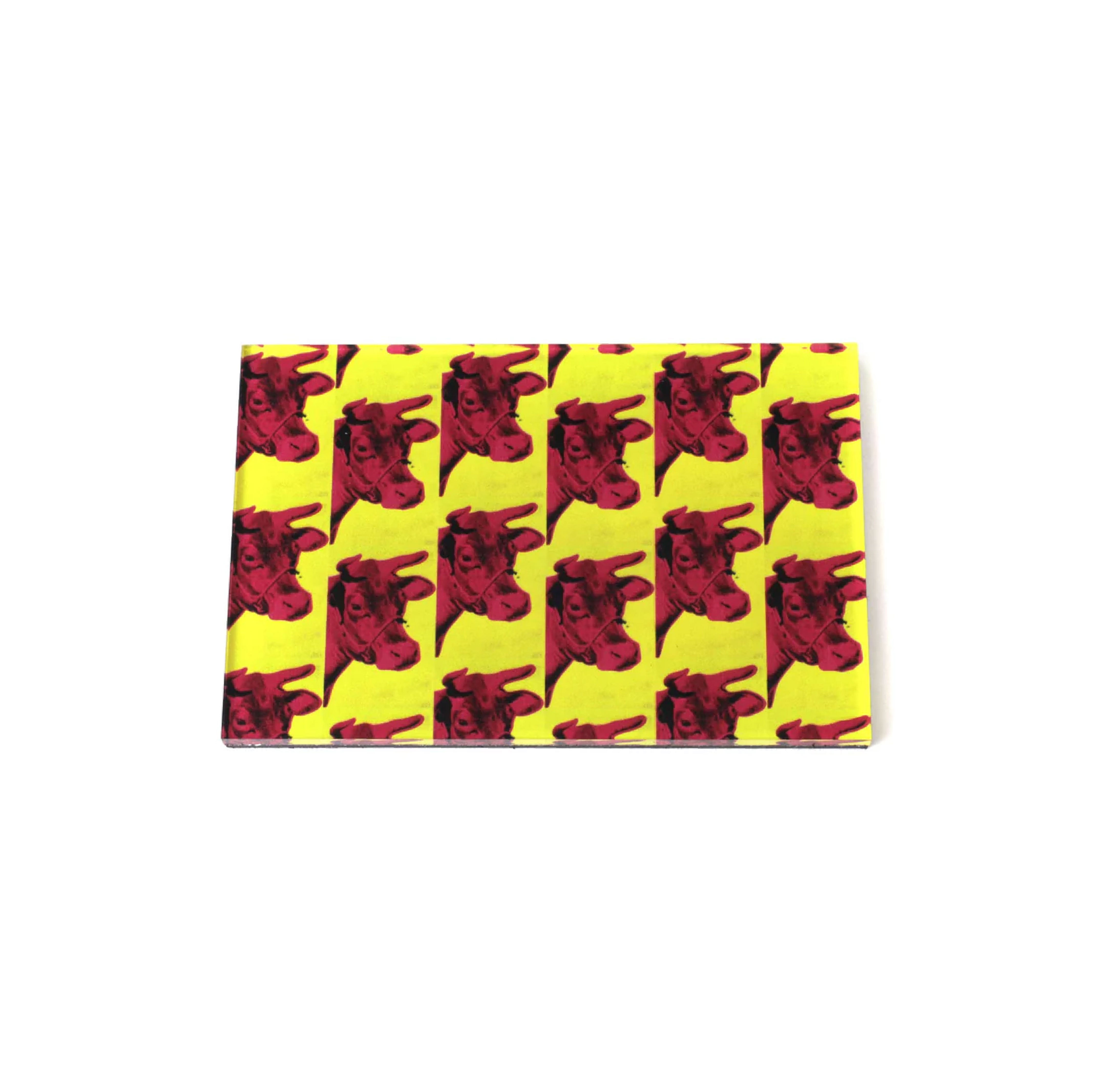 Warhol Cows Print Acrylic Magnet Main image
