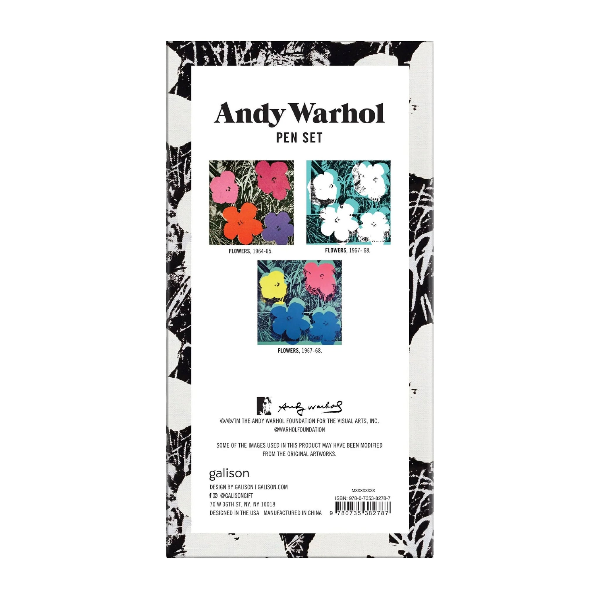 Andy Warhol Flowers Everyday Pen Set