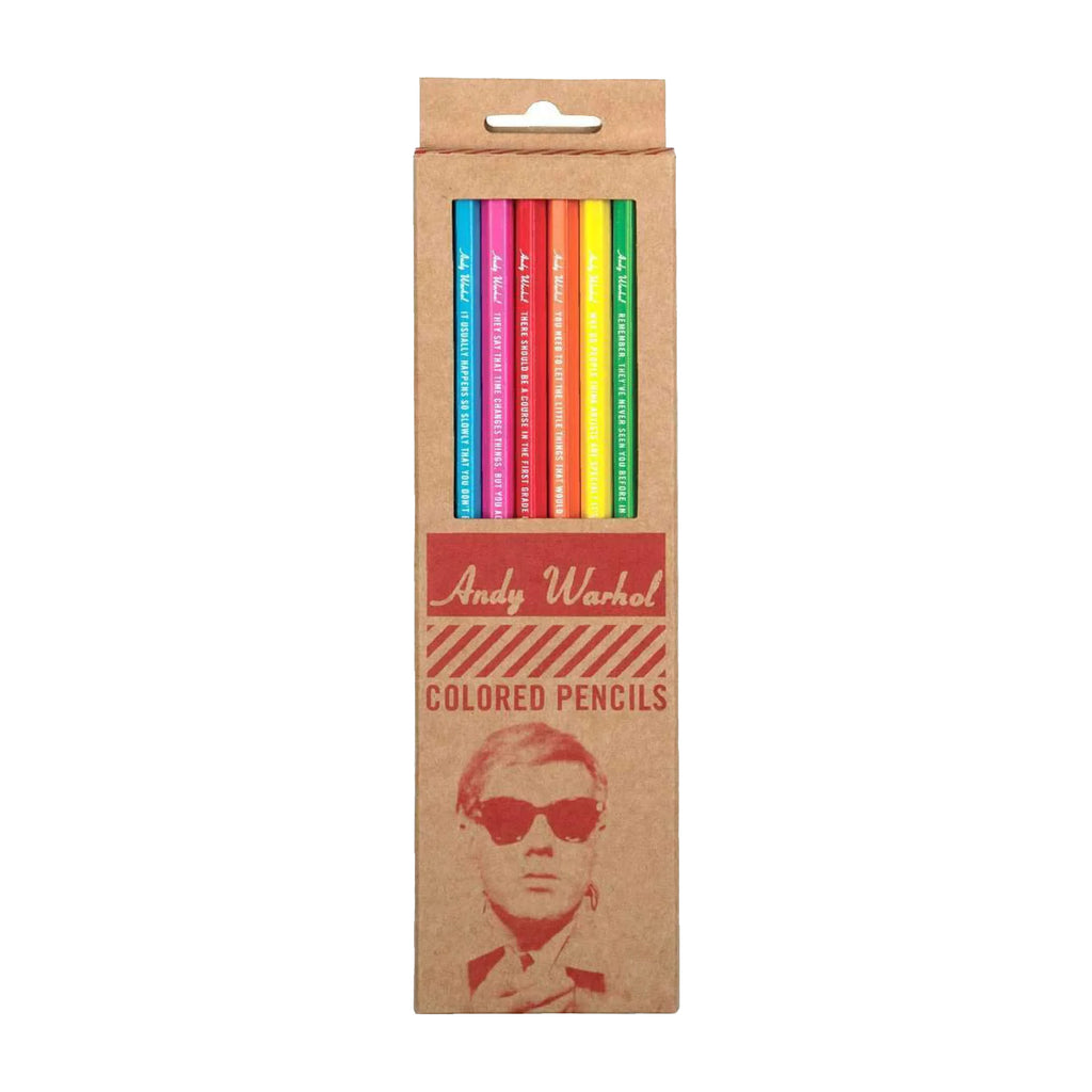 Andy Warhol Philosophy 2.0 Colored Pencils