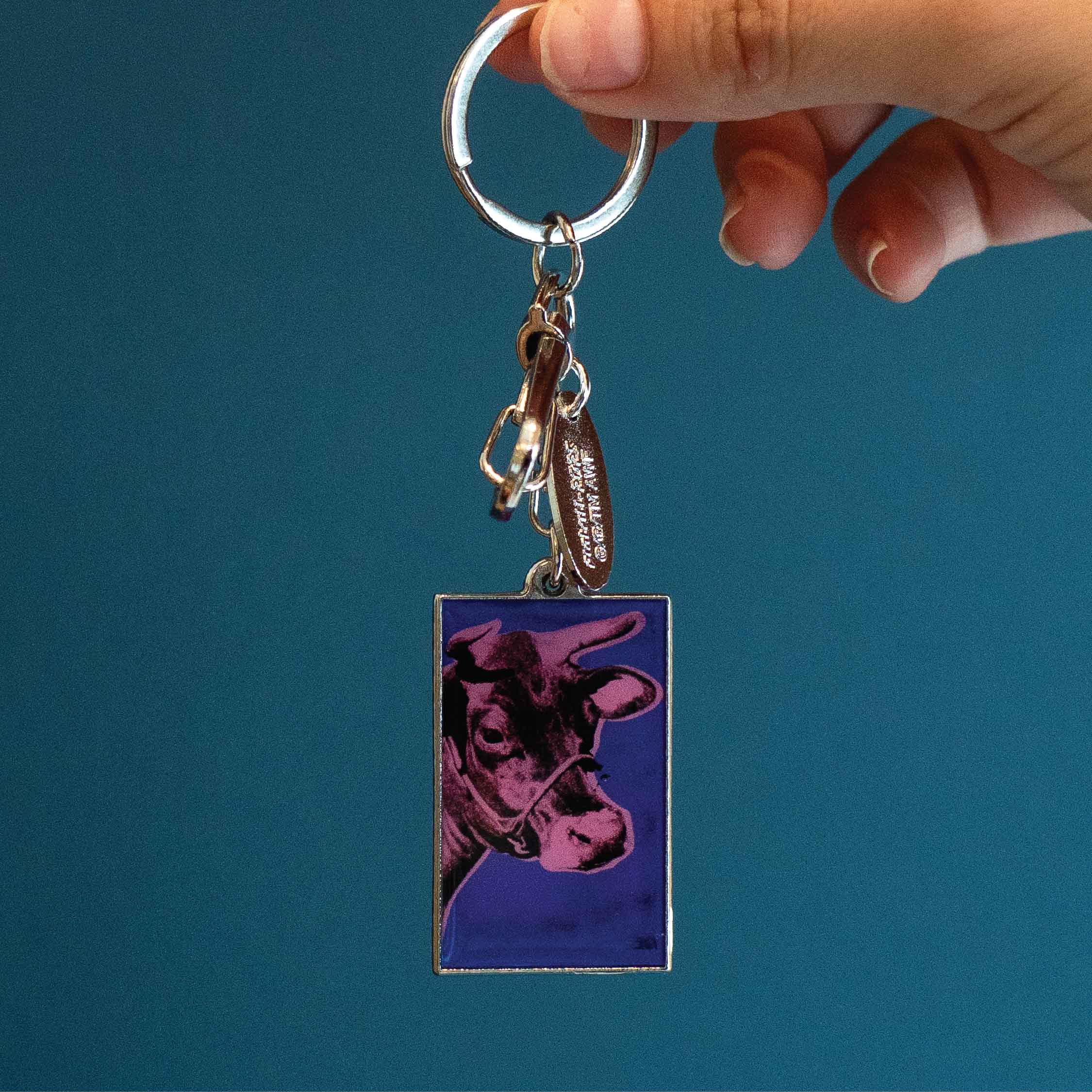 Warhol Cows Acrylic Keyclip Series 1