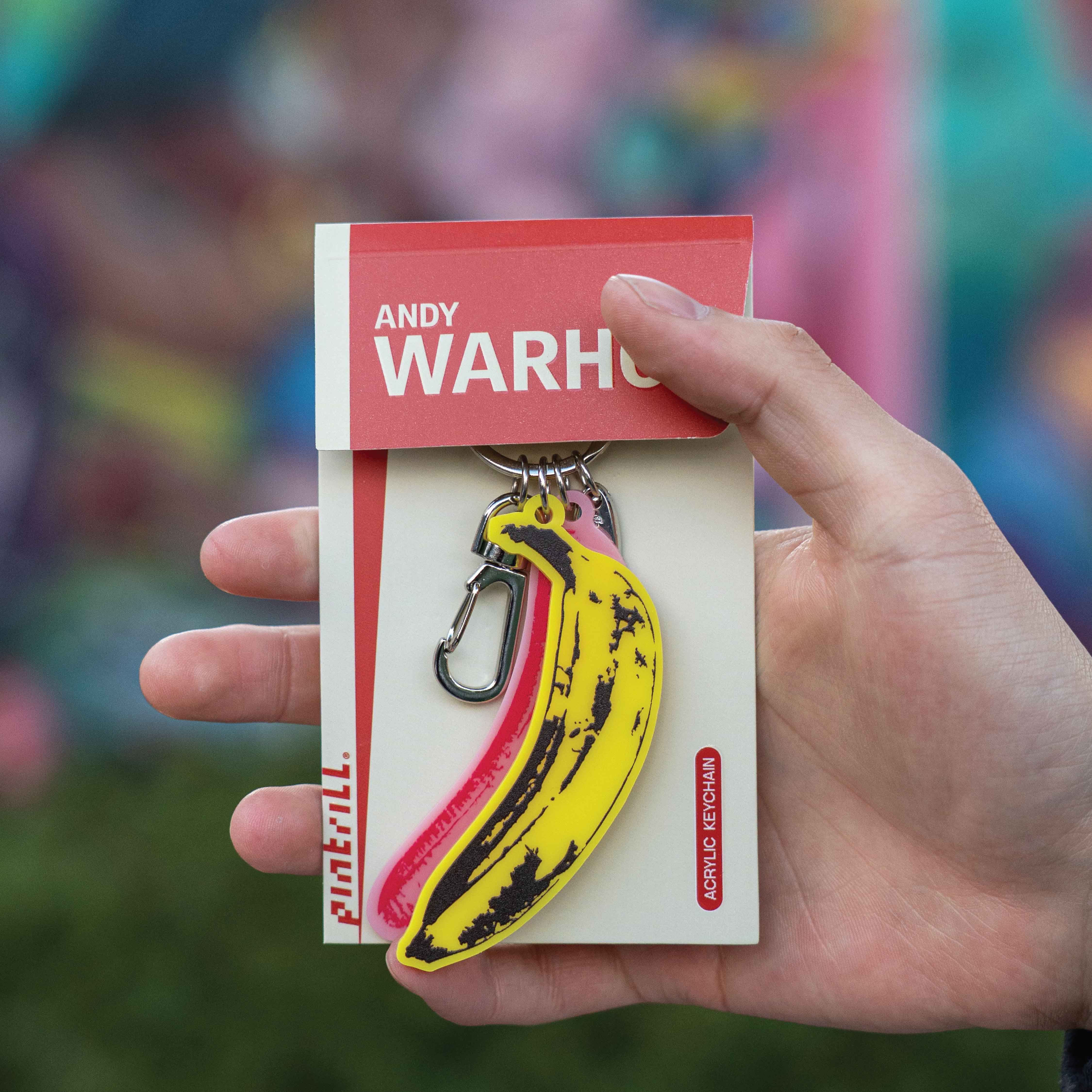 Warhol Bananas Acrylic Keyclip Series 1 Secondary image