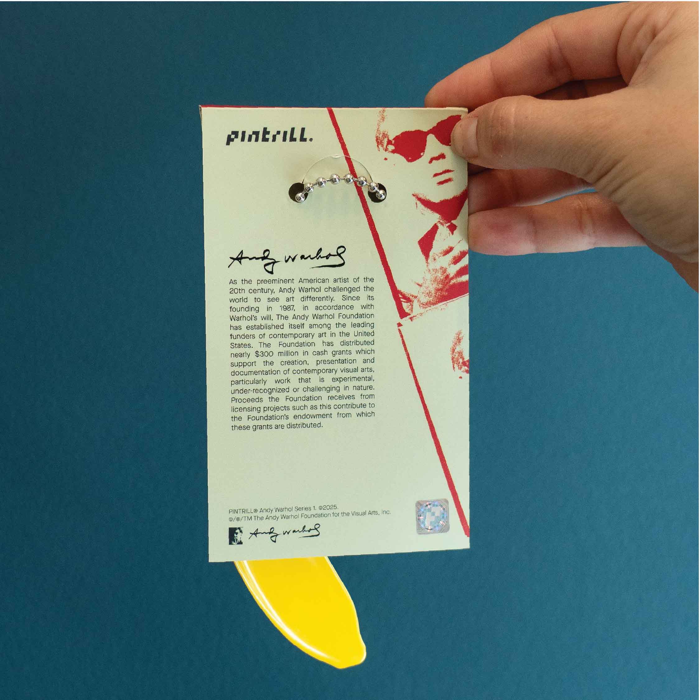 Warhol Banana PVC Bag Charm Series 1