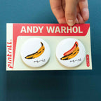 Warhol Bananas Button Set Series 1