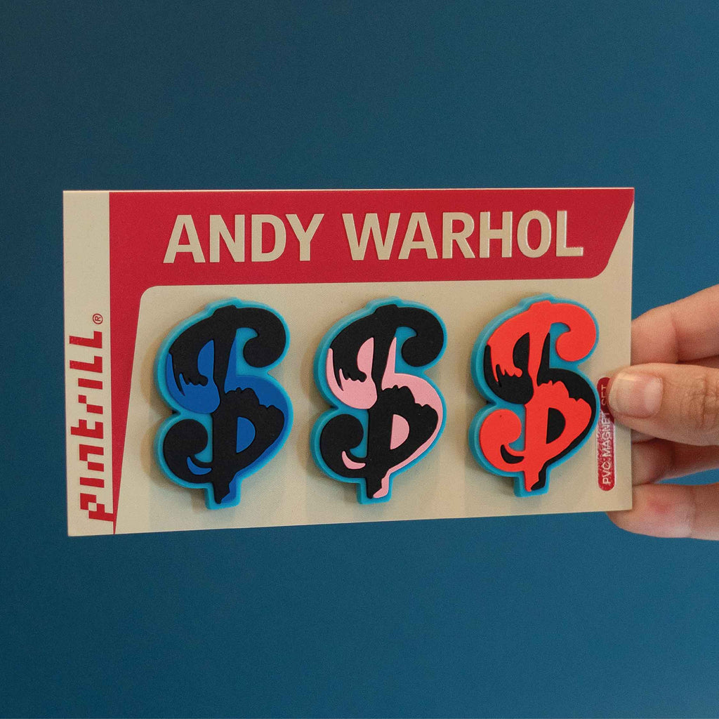 Warhol Dollar Sign PVC Magnet Set Series 1