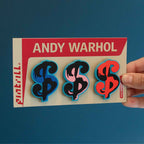 Warhol Dollar Sign PVC Magnet Set Series 1
