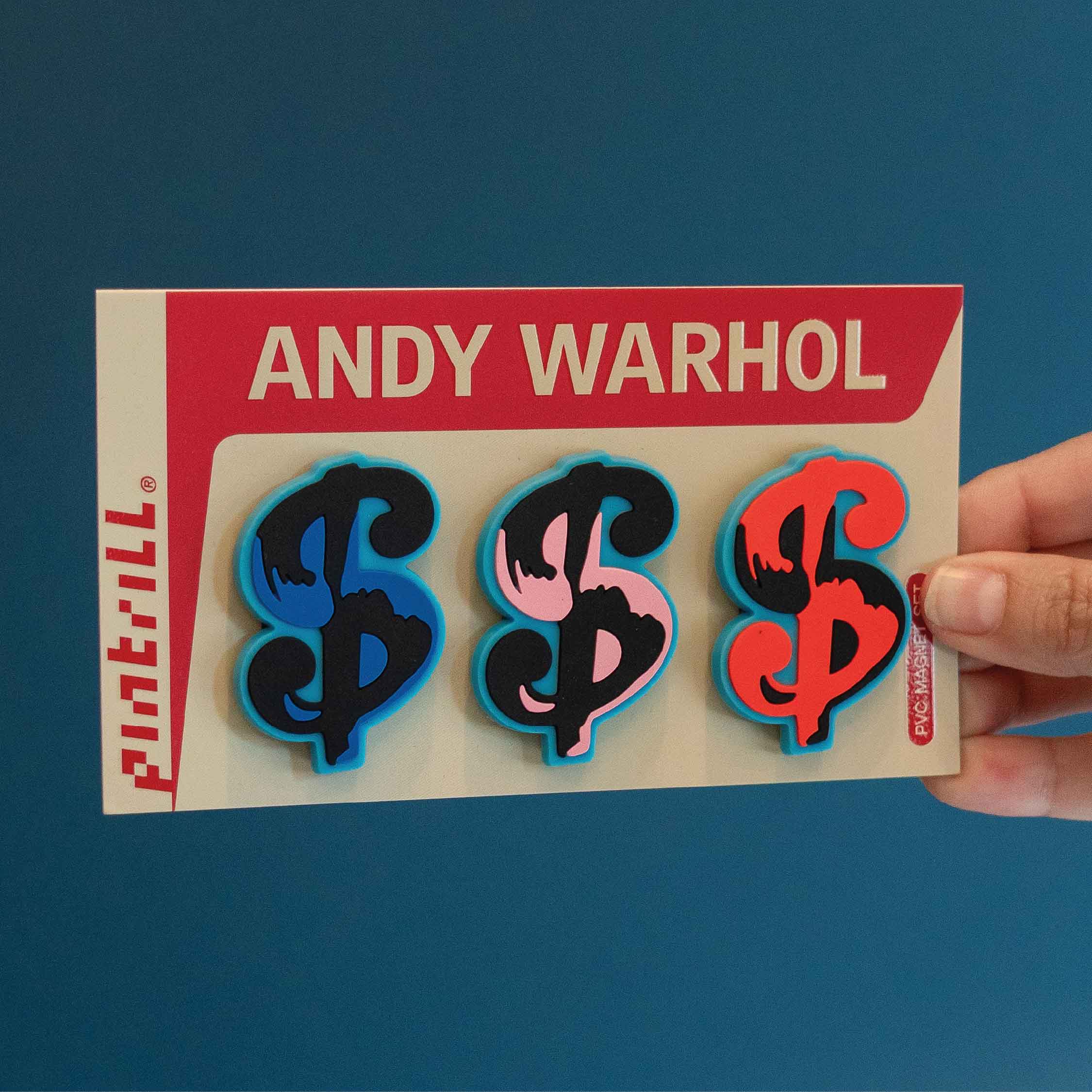 Warhol Dollar Sign PVC Magnet Set Series 1