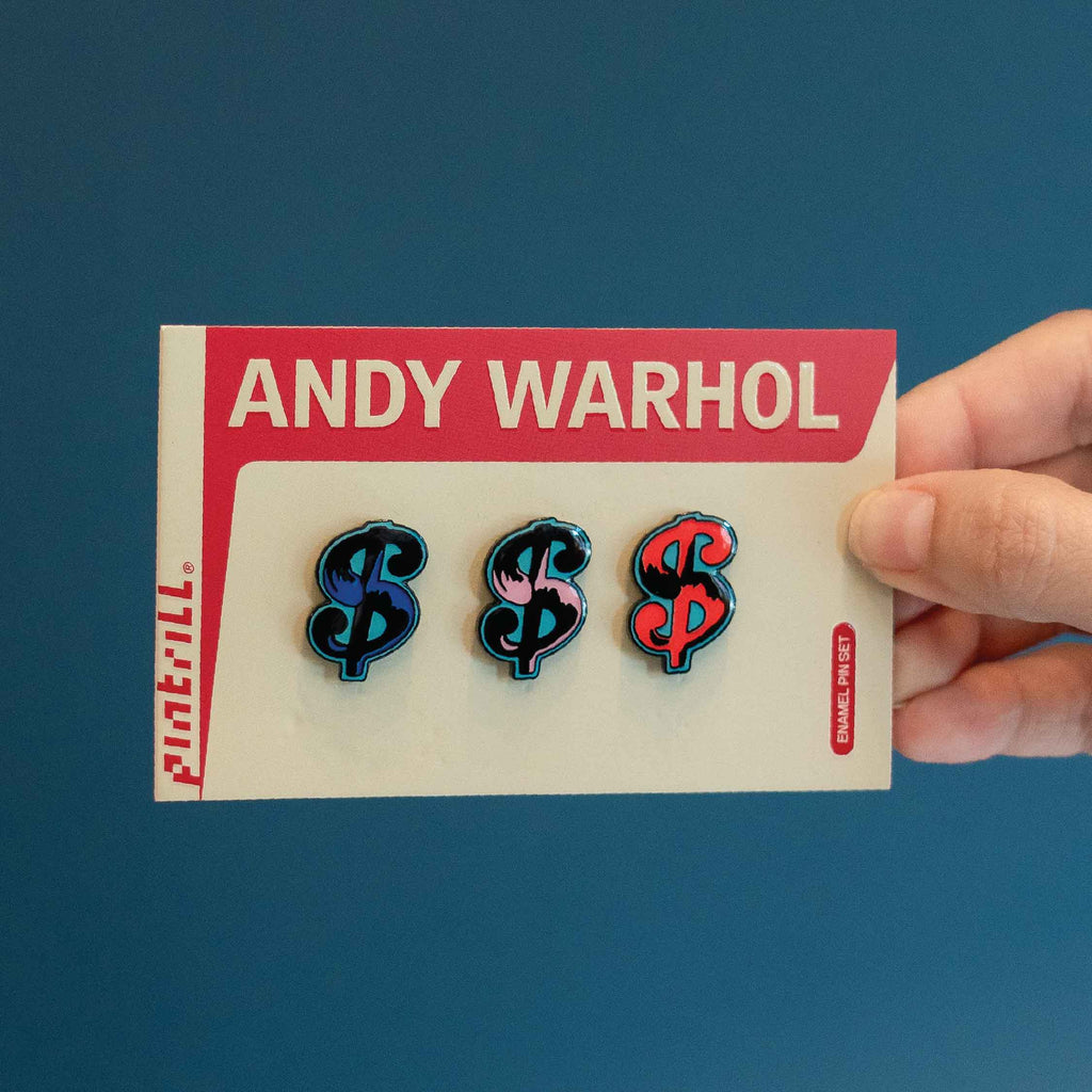 Warhol Dollar Sign Pin Set Series 1
