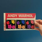 Warhol Flowers Acrylic Magnet Set Series 1
