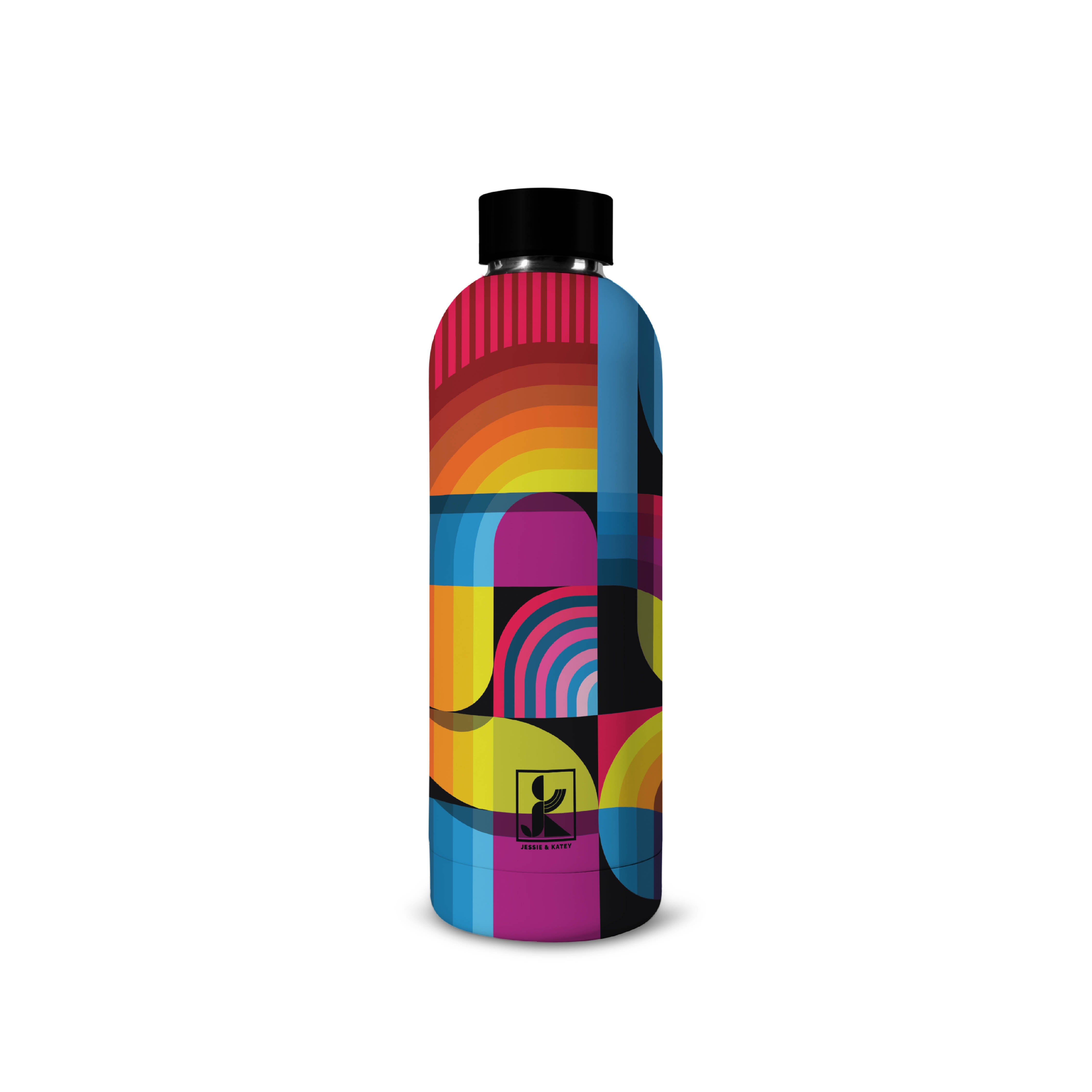 Jessie & Katey PARALLEL DROP Water Bottle 500mL Main image