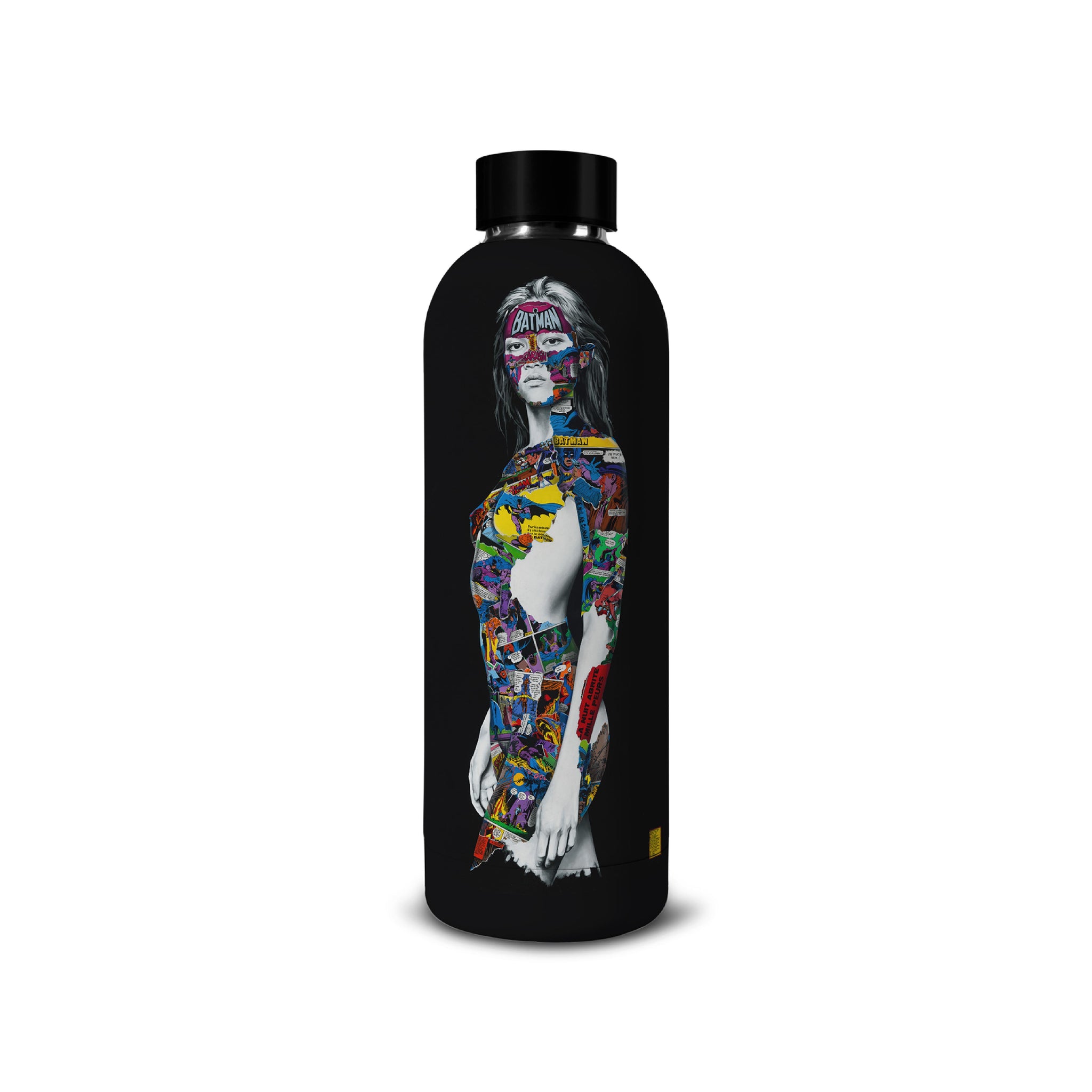 Sandra Chevrier QUAND LE SOUFFLE DU VENT FEND LE CIEL Water Bottle 750mL