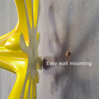 Yellow Warhol Tomato Soup Can Splash Graffiti Sculpture