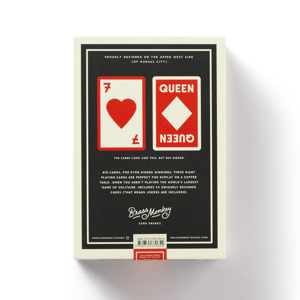 A Big Deal Giant Playing Cards - Wynwood Walls Shop