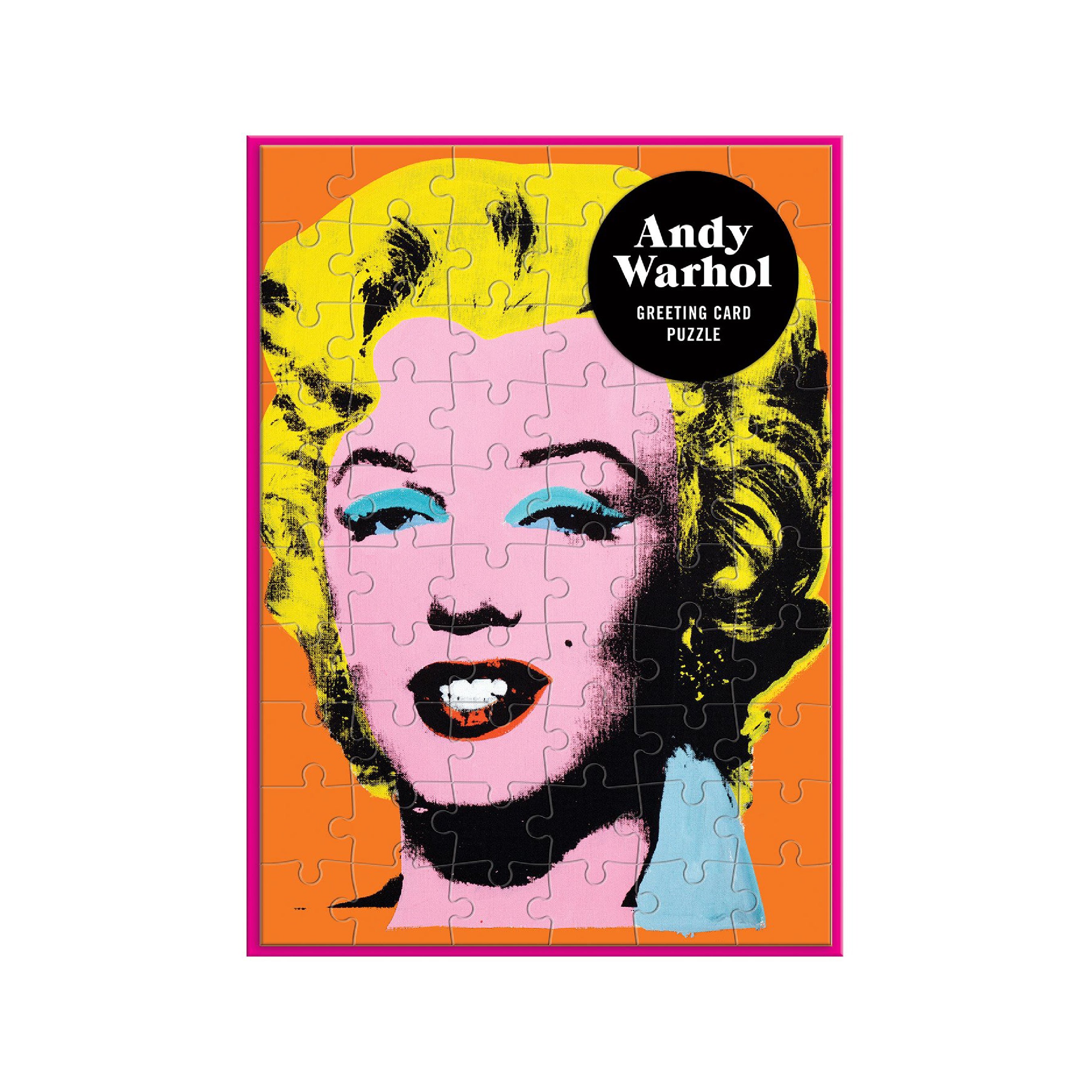 Andy Warhol Marilyn Greeting Card Puzzle