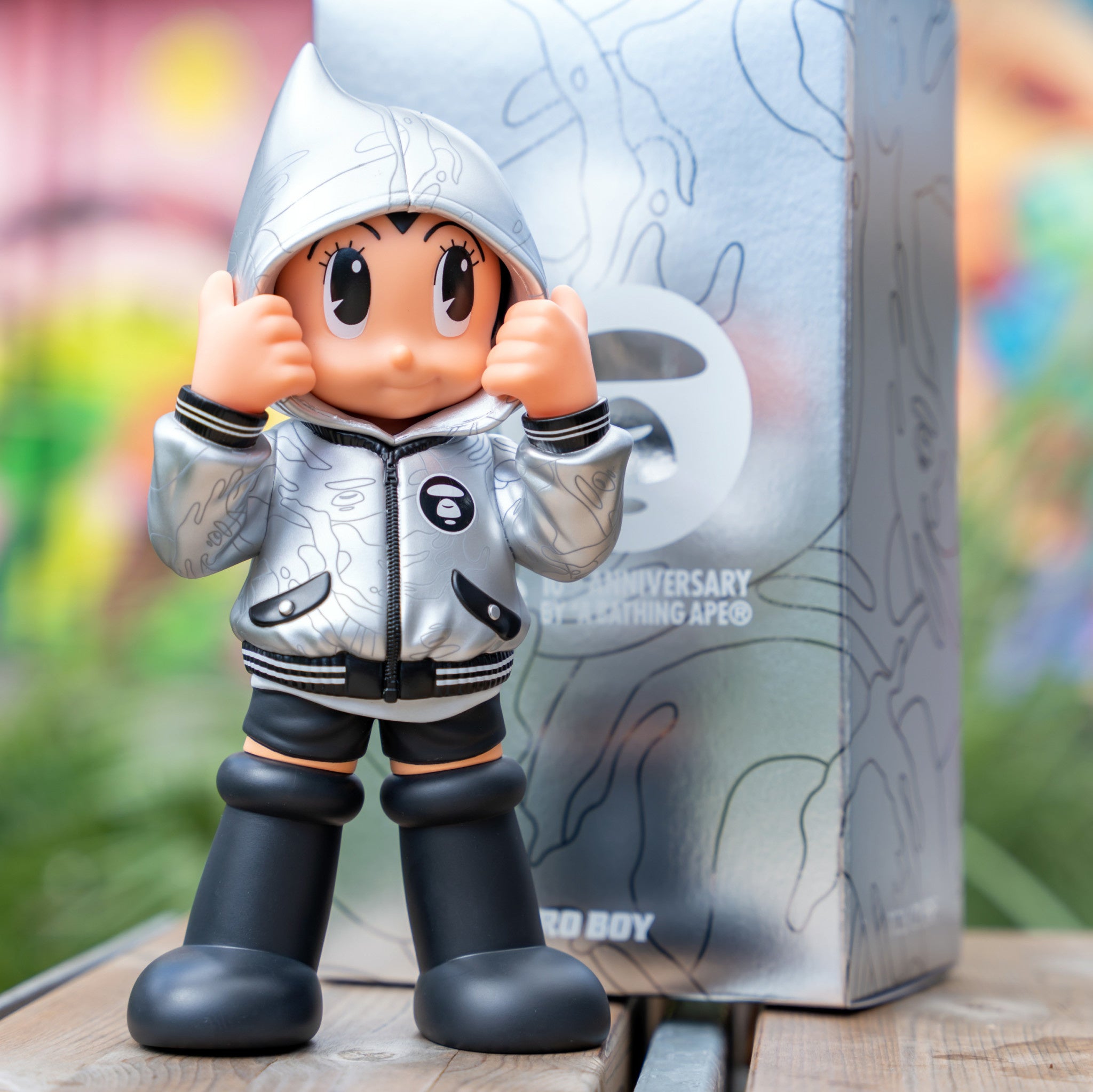 ToyQube BBC Astro Boy Hoodie Figure Camo - キャラクターグッズ
