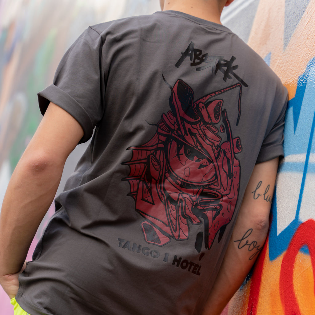 ABSTRK Grey Tee - Wynwood Walls Shop