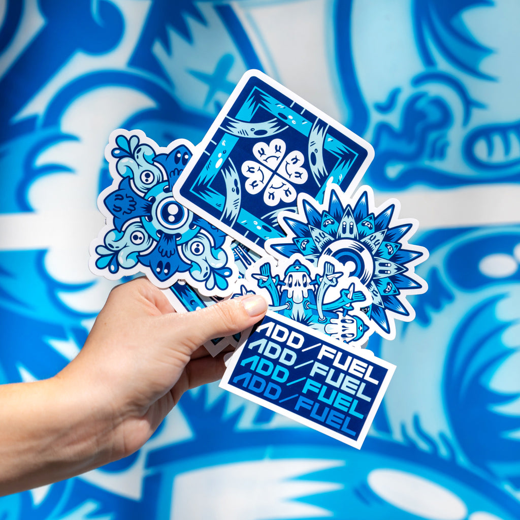 ADD FUEL Sticker Pack - Wynwood Walls Shop