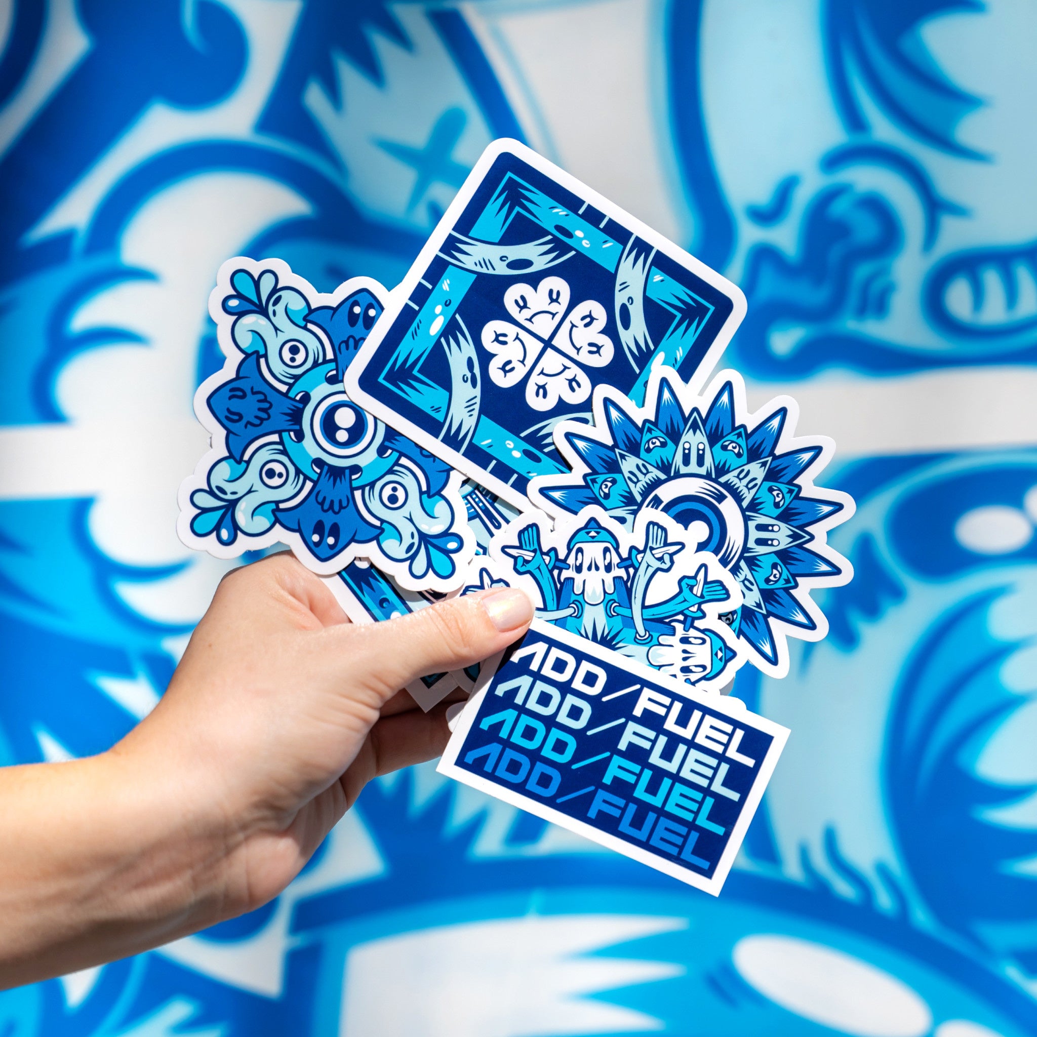 ADD FUEL Sticker Pack - Wynwood Walls Shop