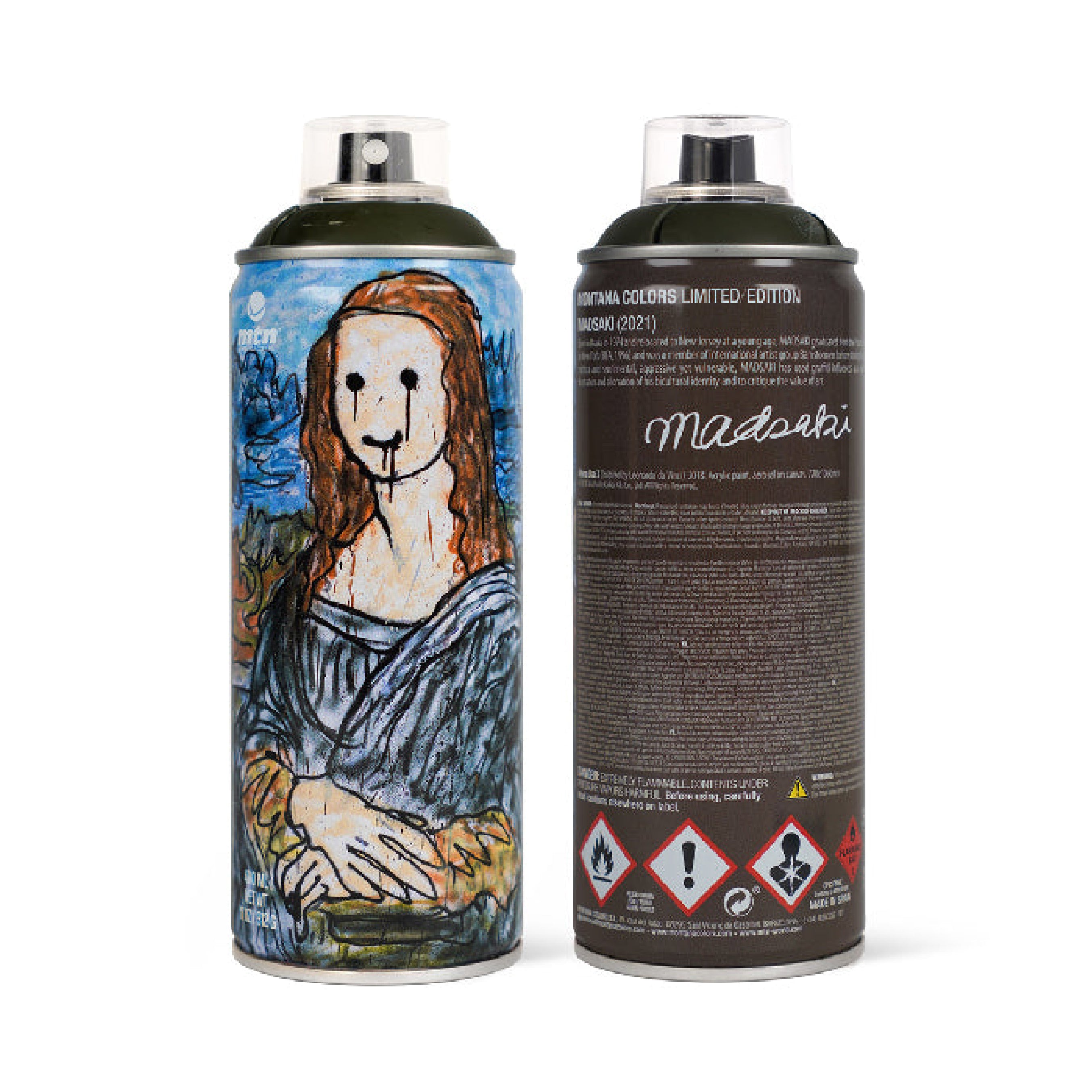MADSAKI Mona Lisa 3 Spray Paint Can Secondary image