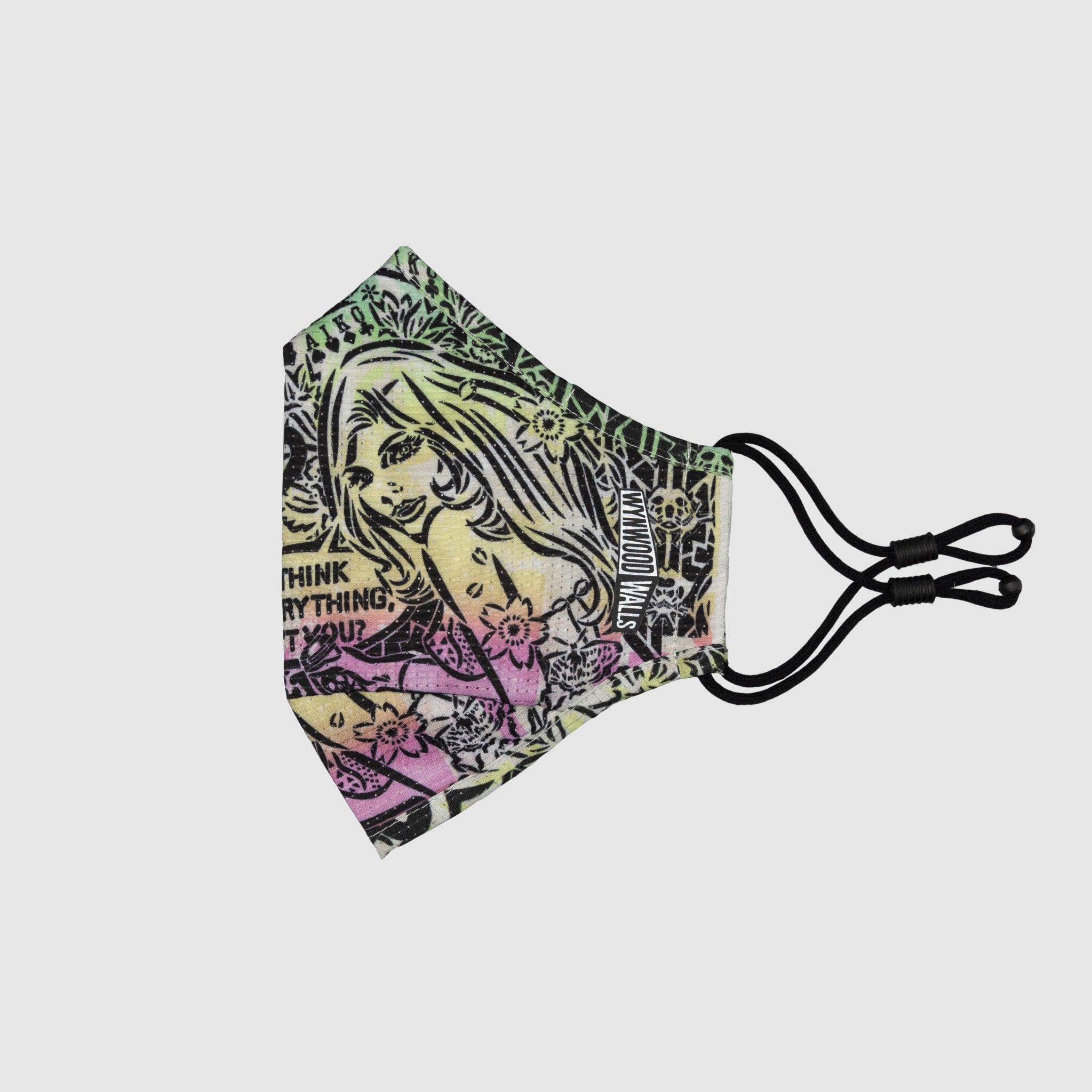 AIKO THINKING OF EVERYTHING x Wynwood Walls ENRO Facemask - Wynwood Walls Shop