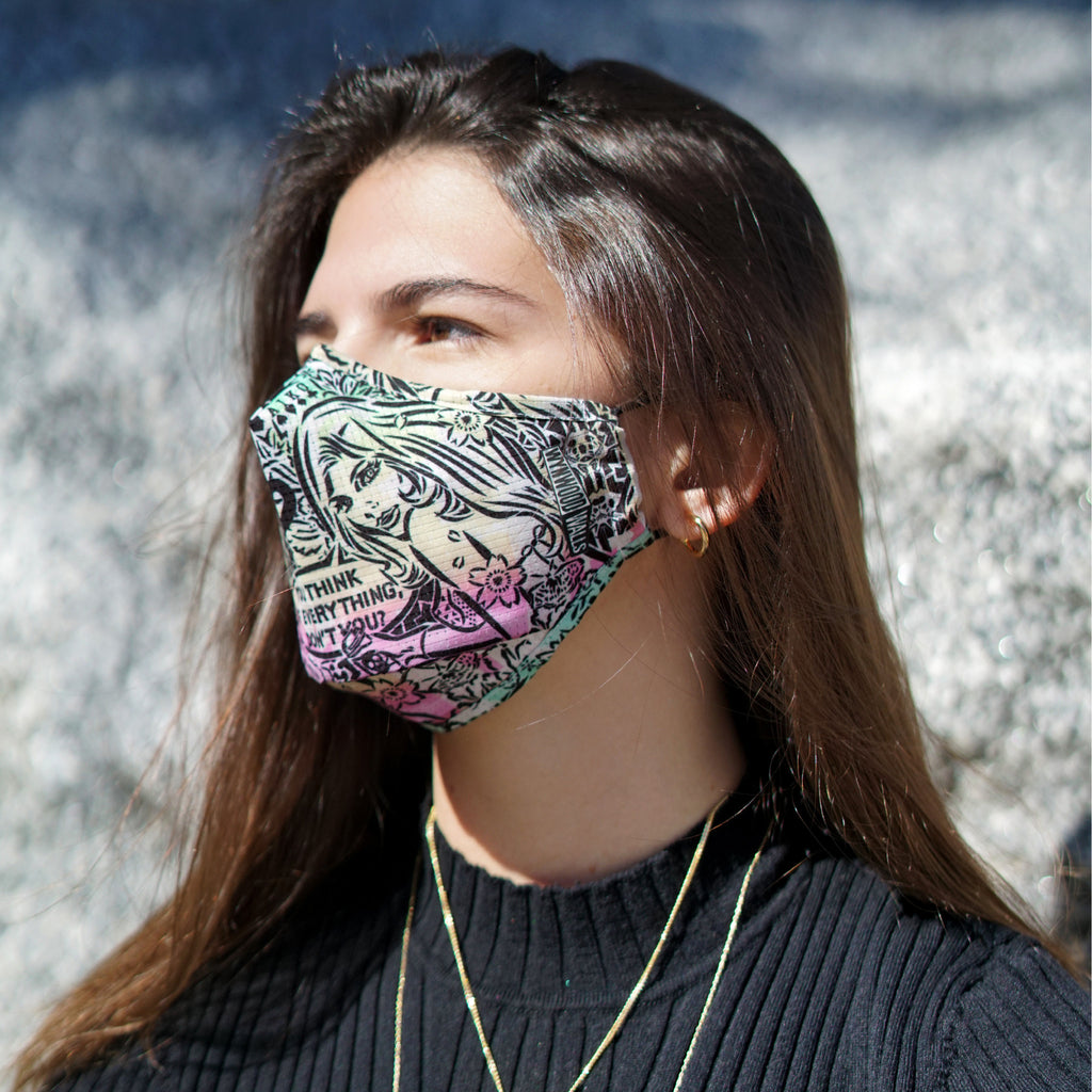 AIKO THINKING OF EVERYTHING x Wynwood Walls ENRO Facemask - Wynwood Walls Shop